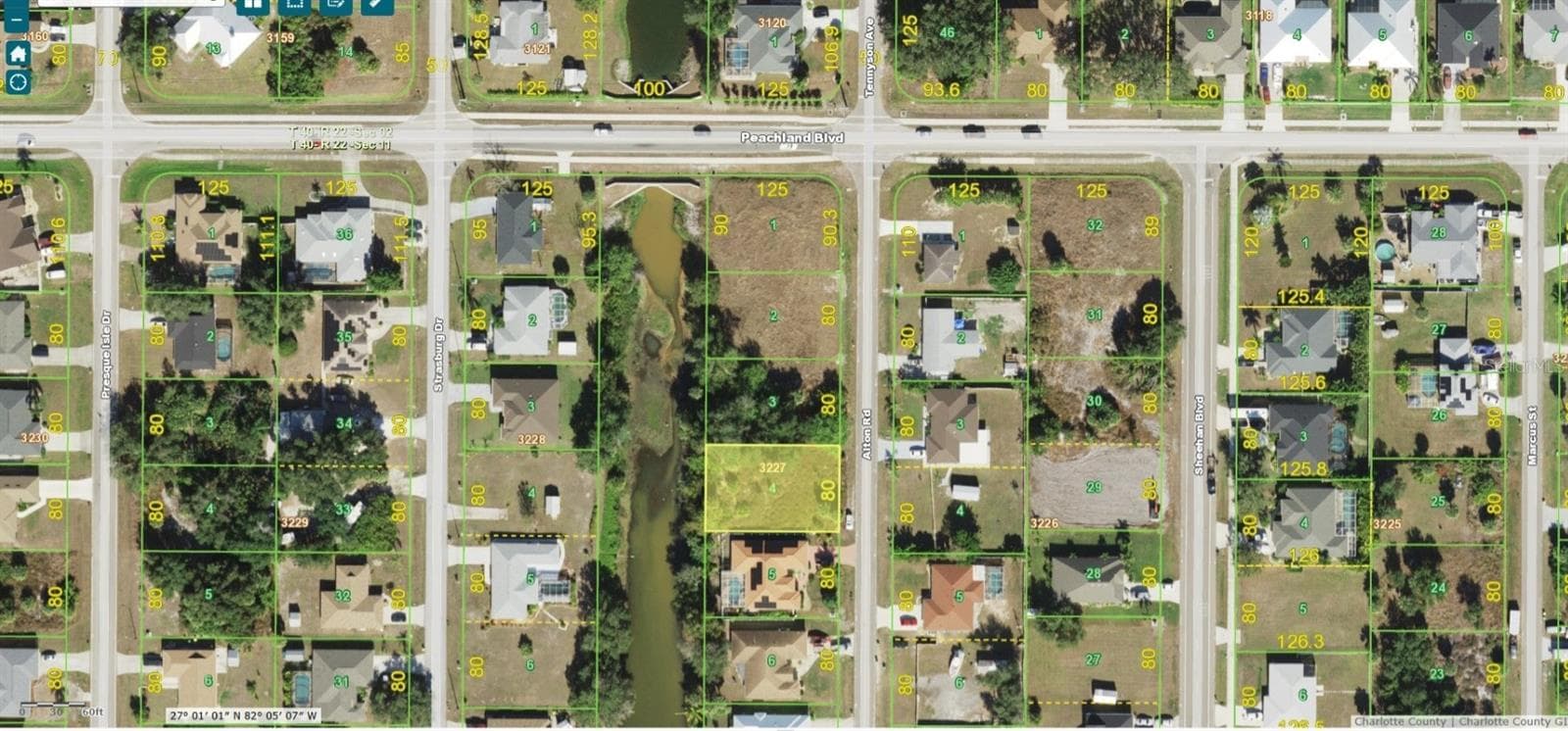 Land at 1033 ALTON RD, PORT CHARLOTTE, photo 2 of 2