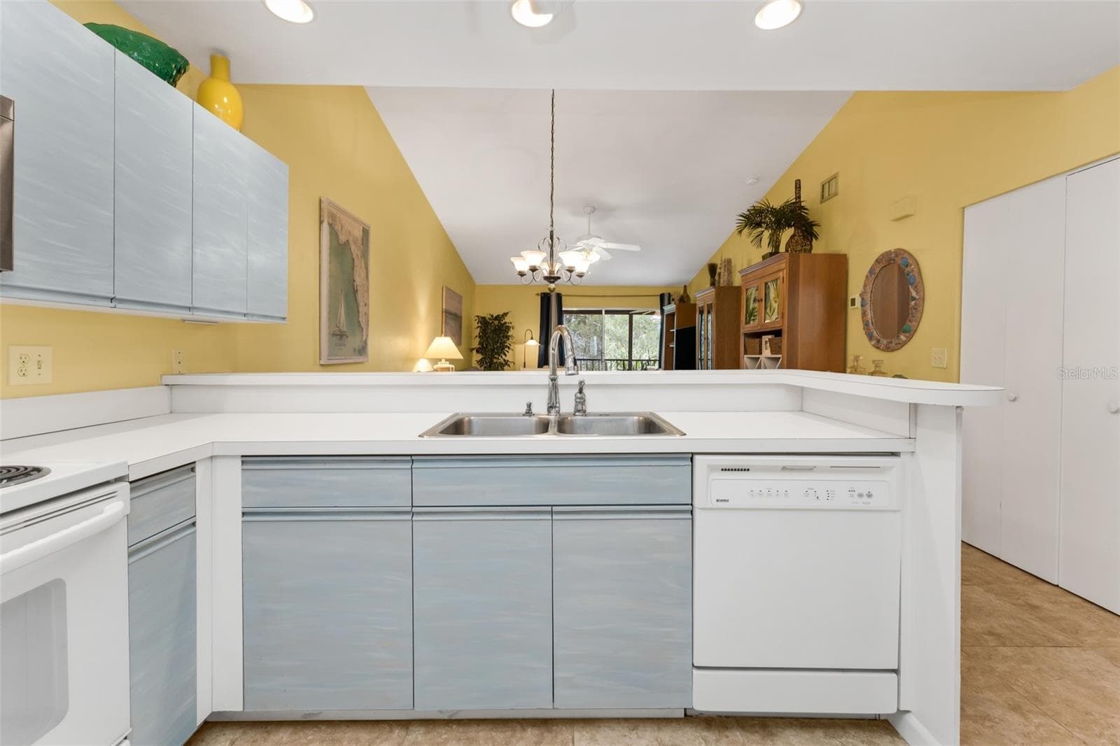A view from the kitchen. - 6800 PLACIDA RD #235, ENGLEWOOD