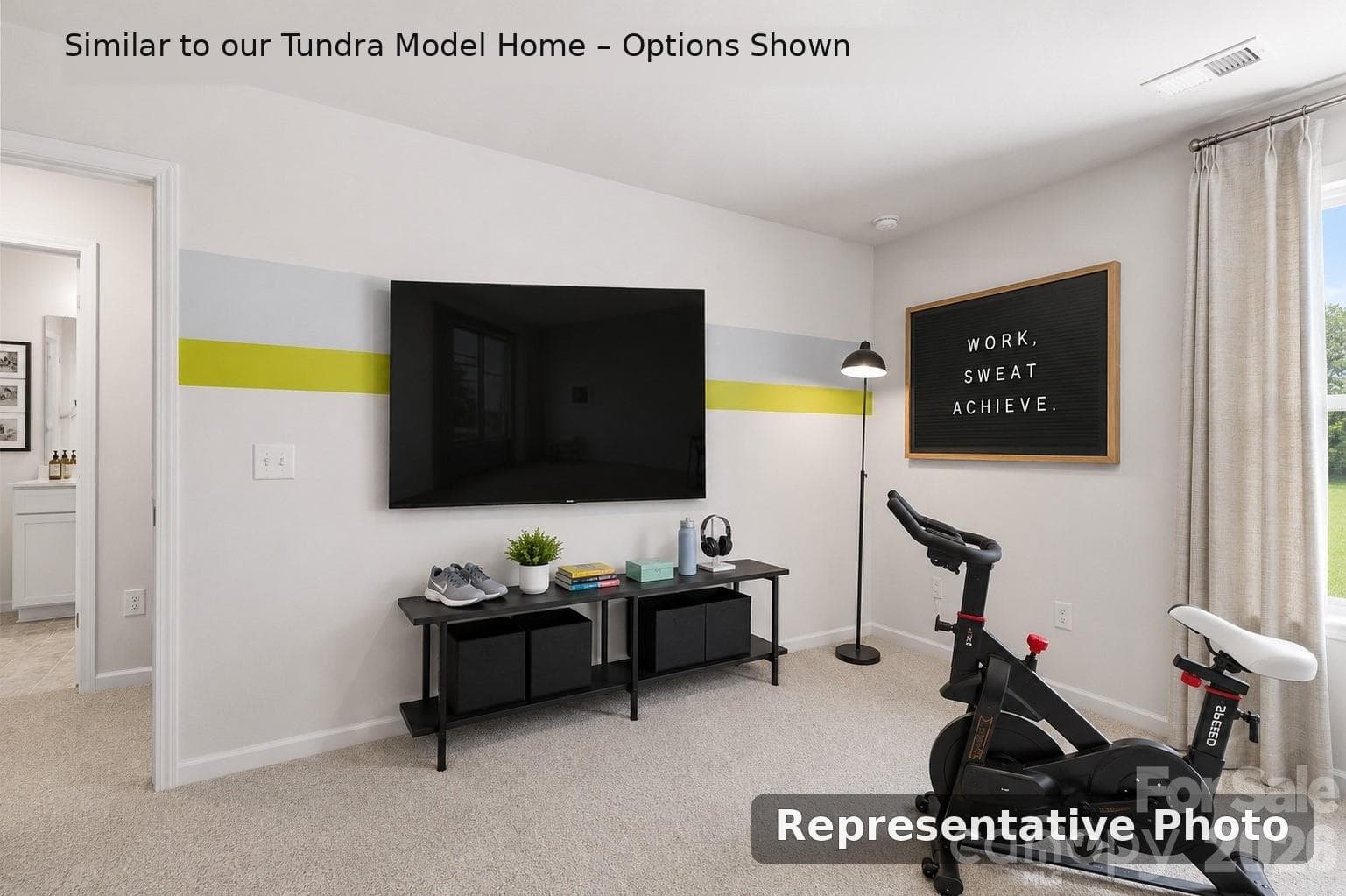 Rendering of Another Secondary Bedroom - 6617 Fire Lily Lane, Charlotte