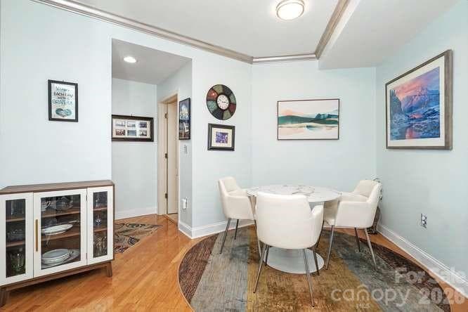 Dining area off the kitchen - 401 N Church Street, Charlotte