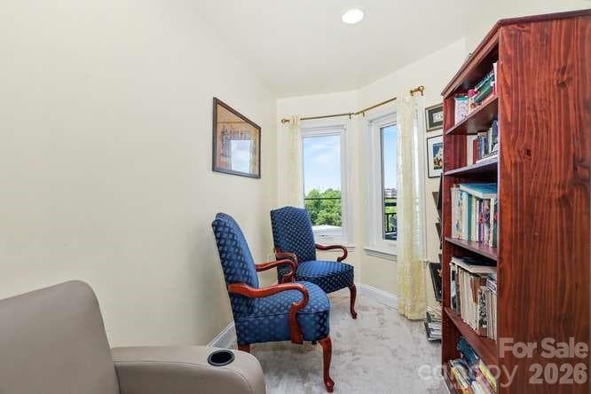 Cozy nook when you want to escape in a good book. Looks into courtyard. - 401 N Church Street, Charlotte