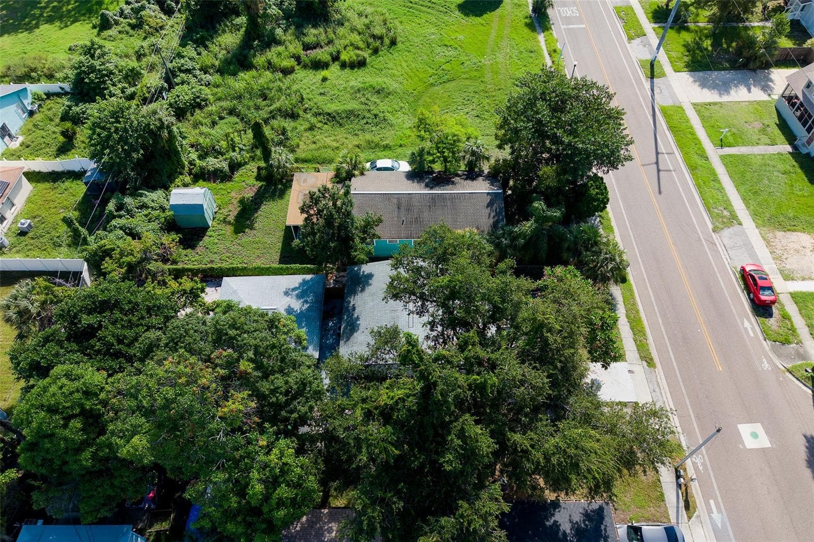 AERIAL VIEW - 1835 15TH AVE S, ST PETERSBURG