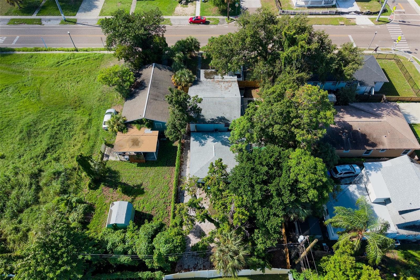 AERIAL VIEW - 1835 15TH AVE S, ST PETERSBURG