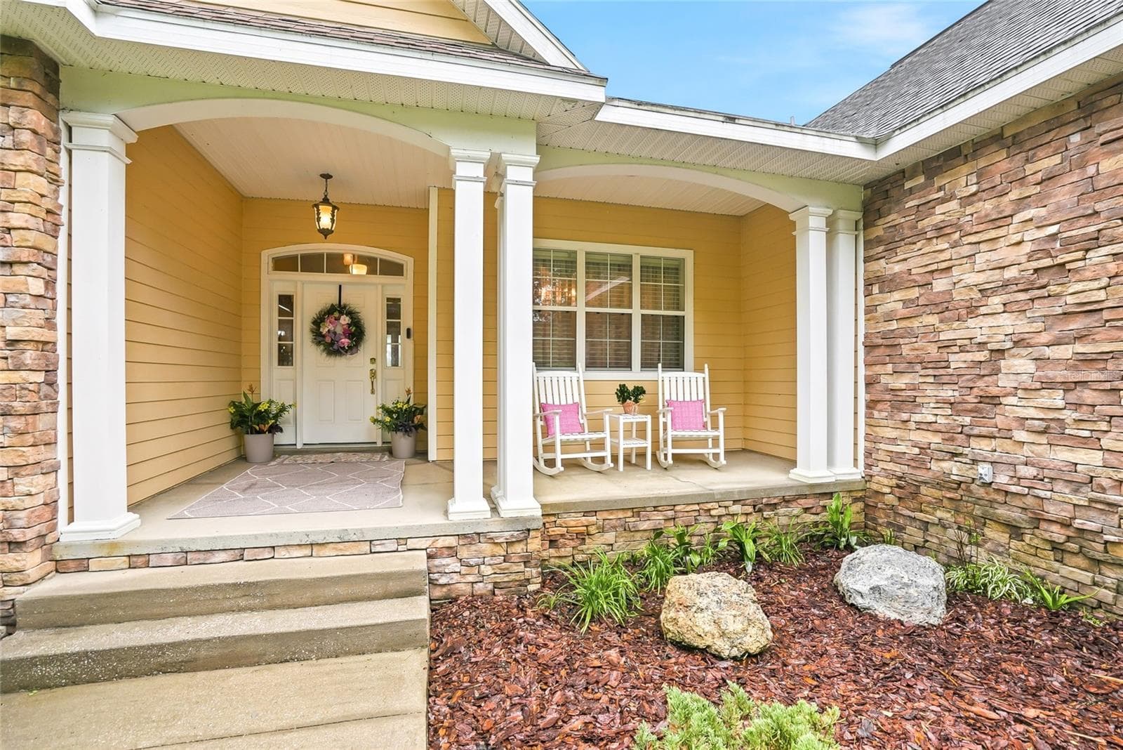 Front Entry - 18350 HANCOCK BLUFF RD, DADE CITY