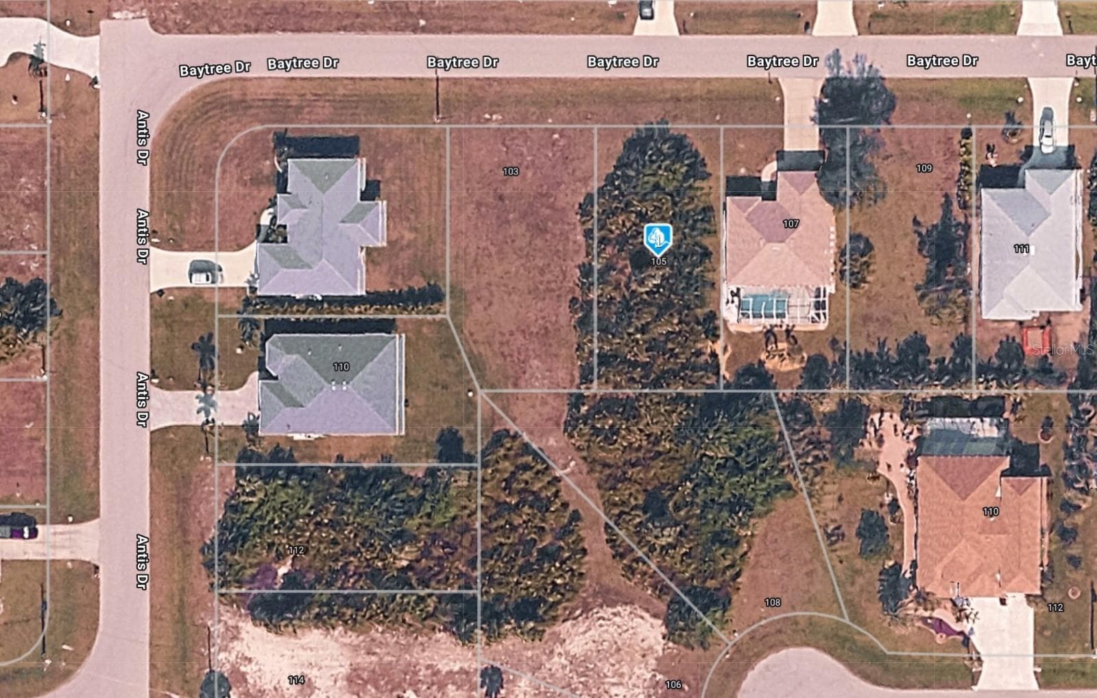 Land at 105 BAYTREE DR, ROTONDA WEST, photo 5 of 6