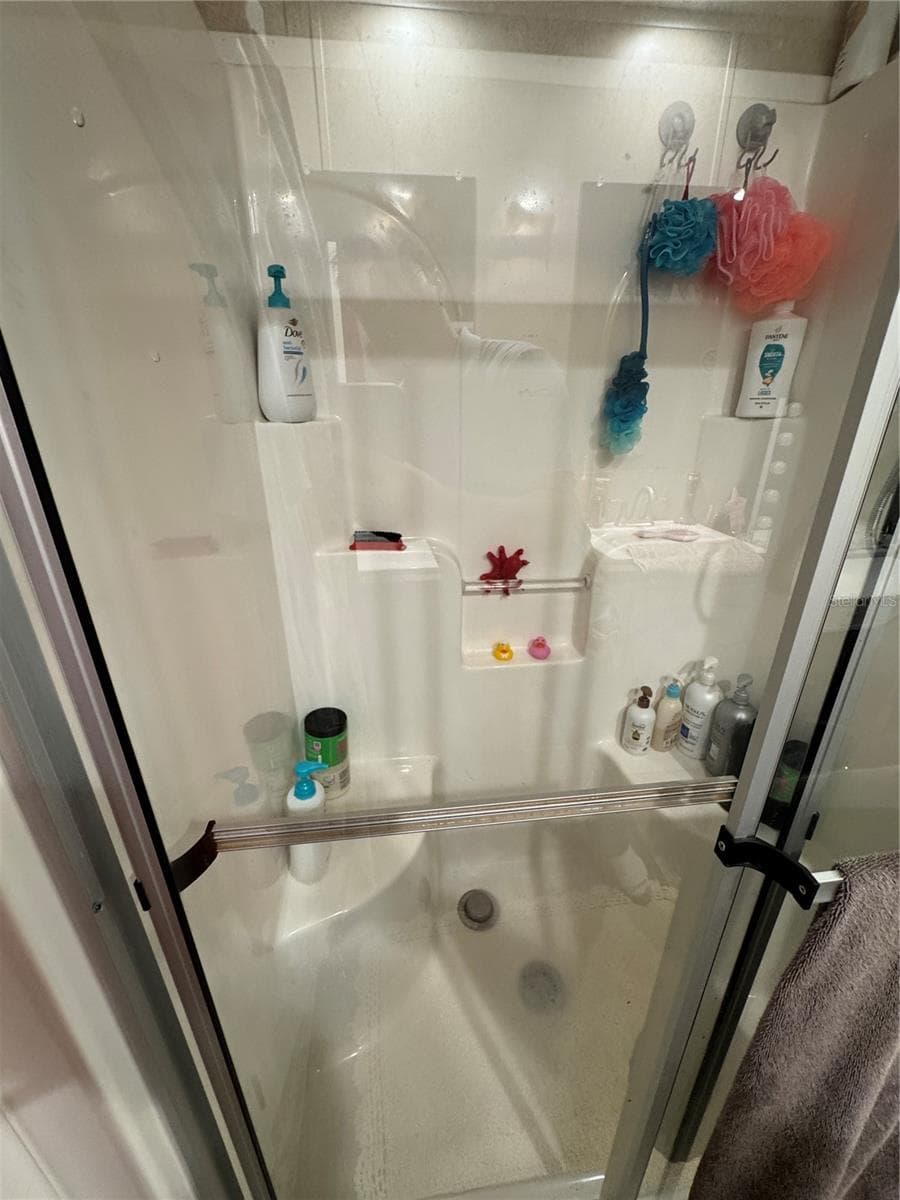 Master shower with double sliding doors - 27590 COUNTY ROAD 42, PAISLEY