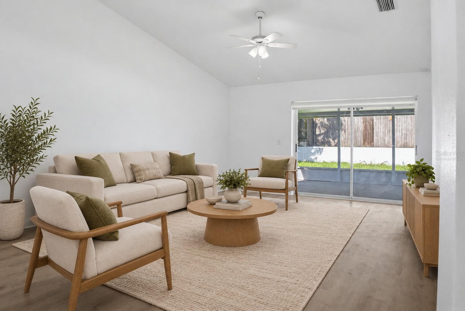 Virtually Staged/ Living Room - 1060 DEES DR, OVIEDO