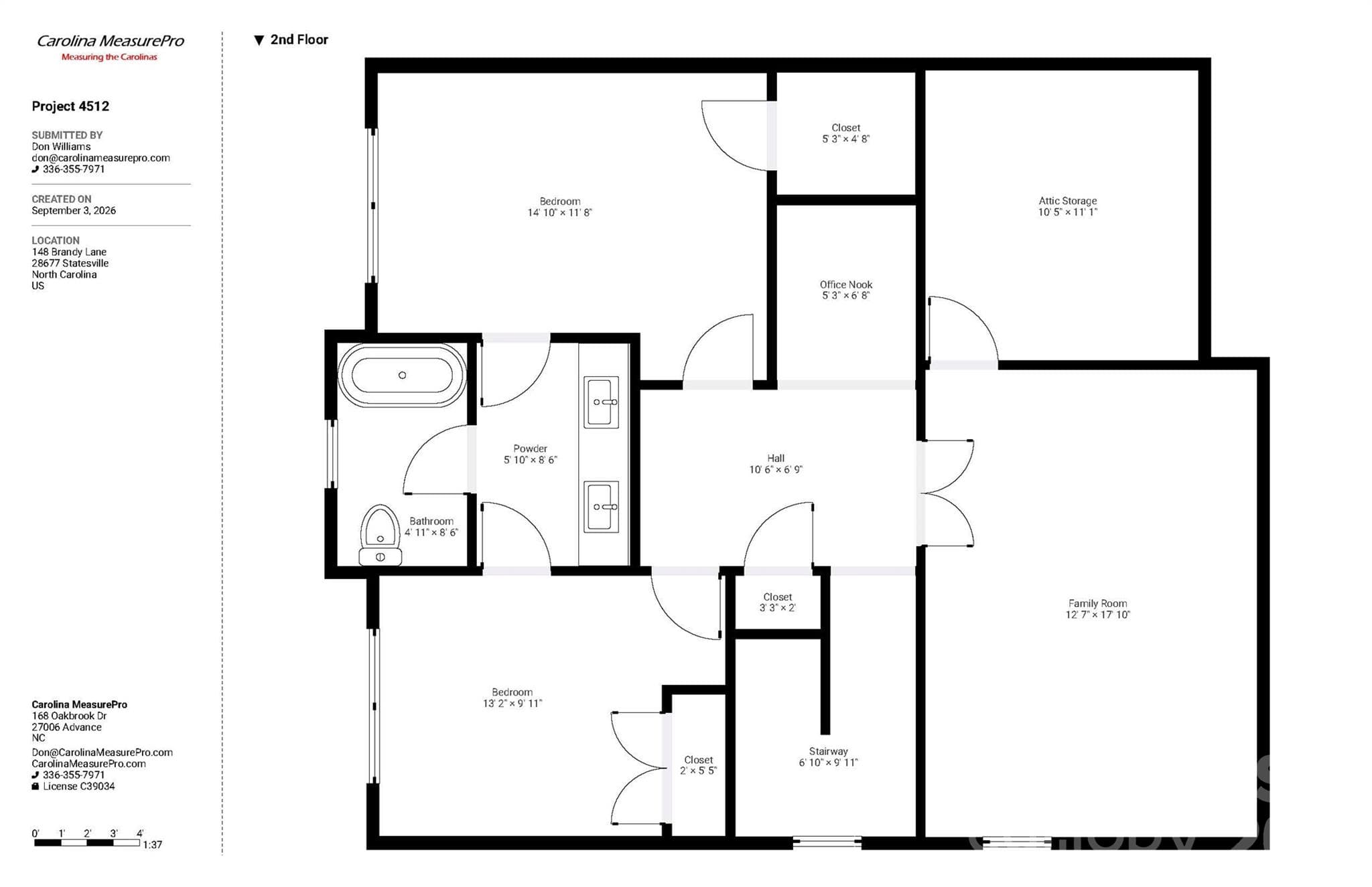 Upper Level - 148 Brandy Lane, Statesville