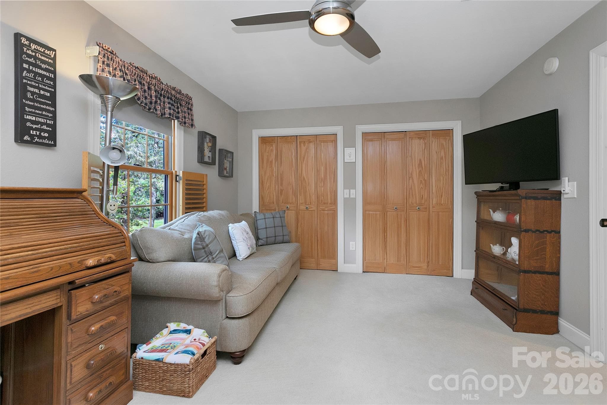 1st Guest Bedroom currently being used as an Office - 111 Kanunu Court, Brevard