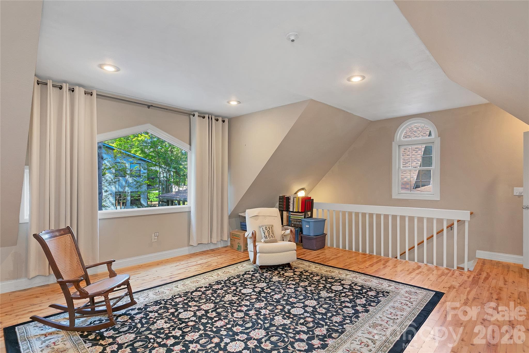Great light comes through the windows in the Bonus Room - 111 Kanunu Court, Brevard