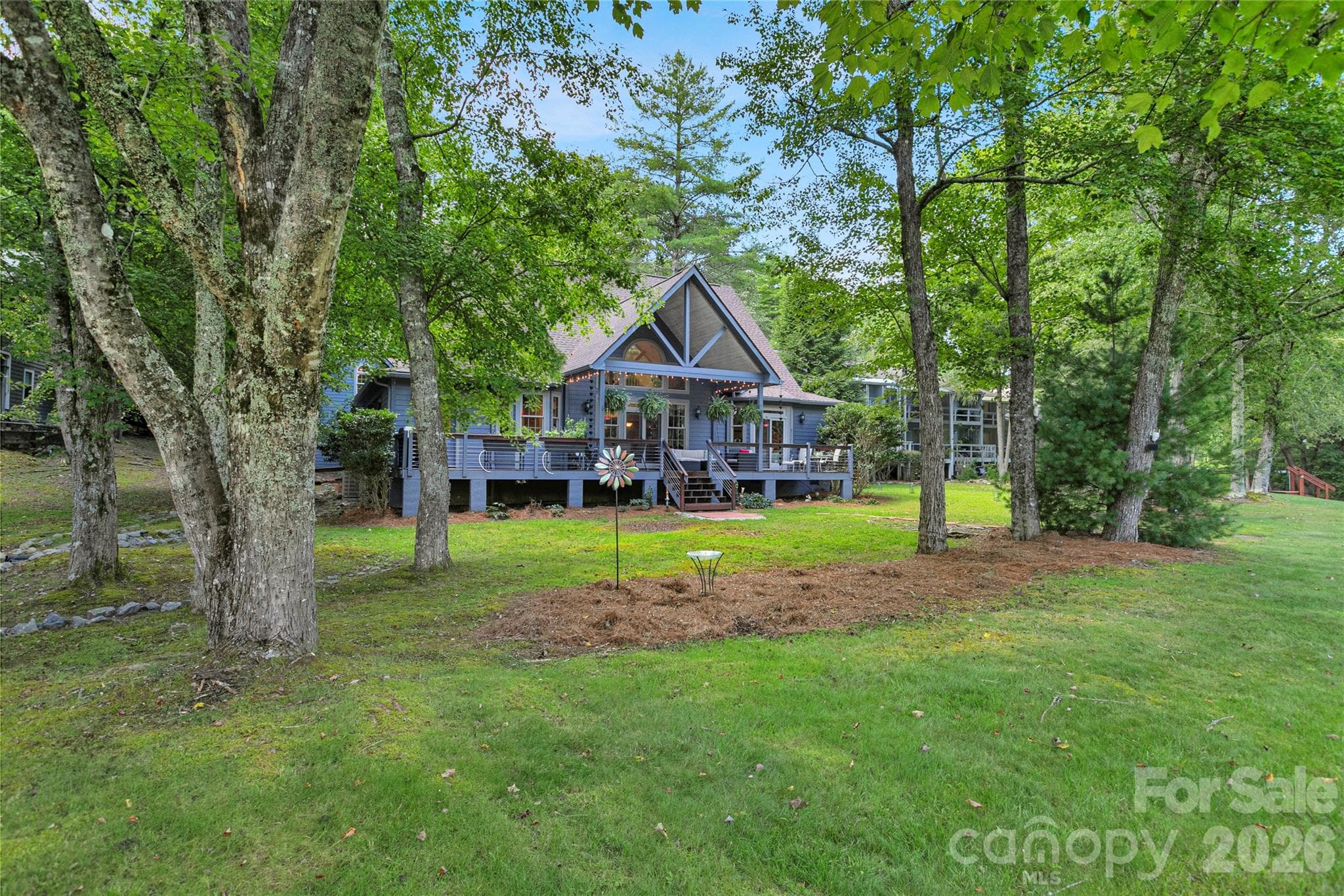 Rare backyard leading to very few steps into this extraordinary home - 111 Kanunu Court, Brevard