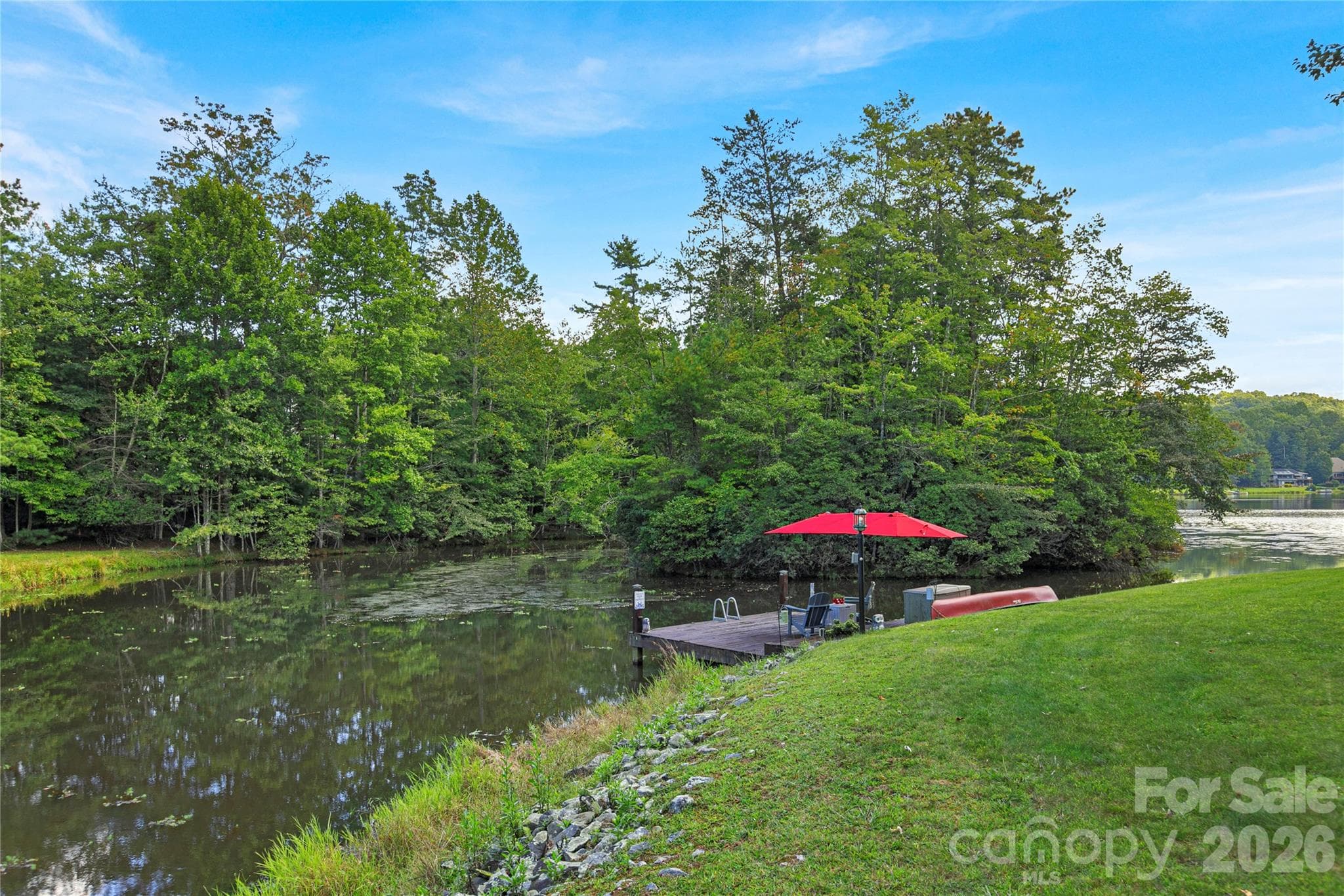 View from other side of the dock - 111 Kanunu Court, Brevard