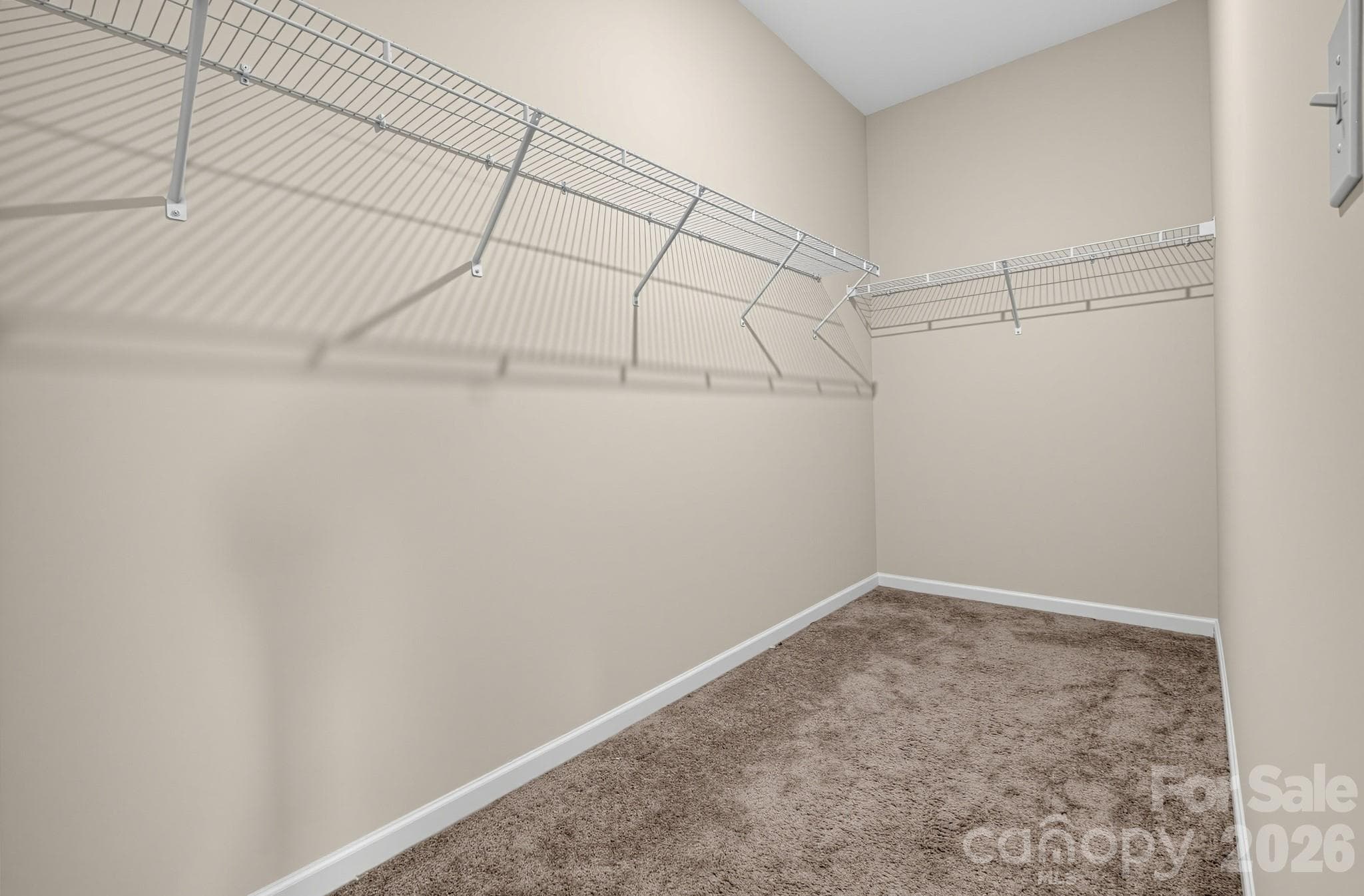 Main bedroom closet - 1780 Troon Drive, Salisbury