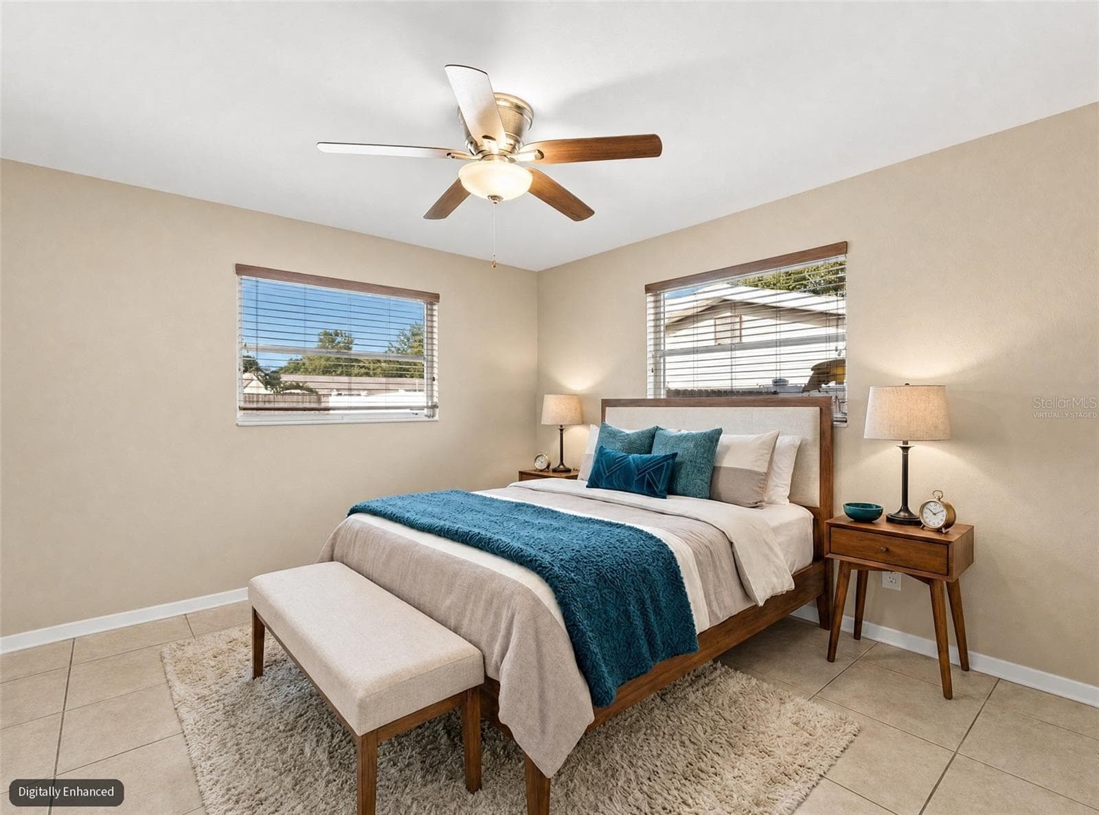 2nd Bedroom Virtually Staged - 1387 BELLEVUE BLVD, CLEARWATER