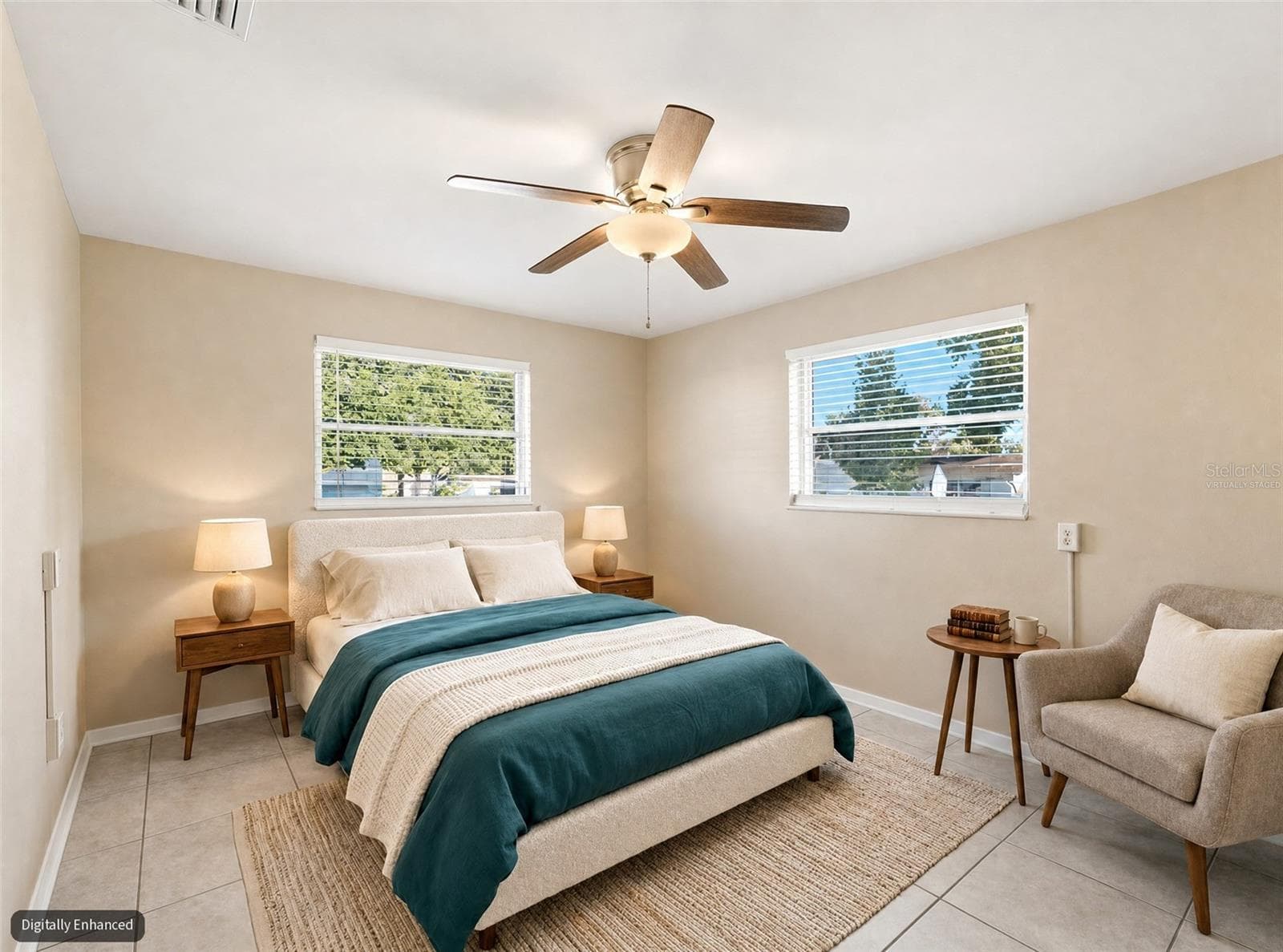 3rd Bedroom Virtually Staged - 1387 BELLEVUE BLVD, CLEARWATER