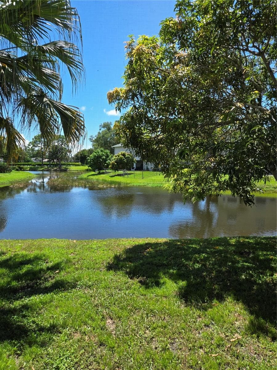 view of pond - 5627 29TH STREET CIR E, BRADENTON