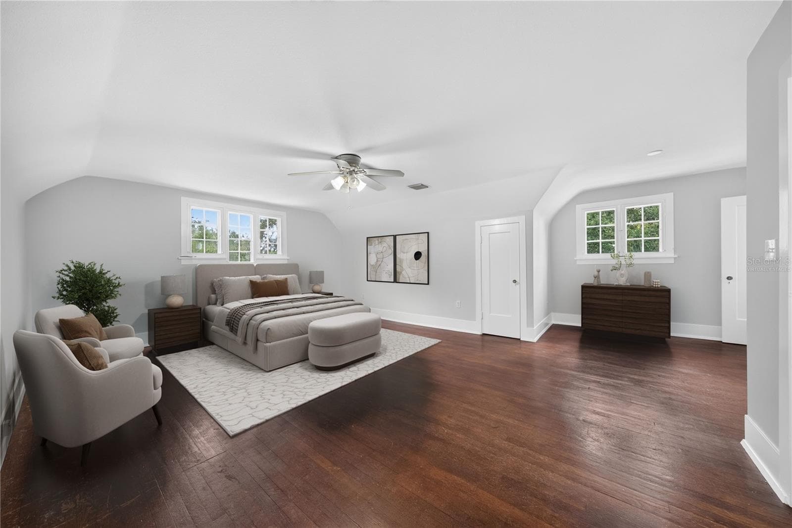 Virtually staged 2nd floor bedroom #2. - 1216 GOLDEN LN, ORLANDO