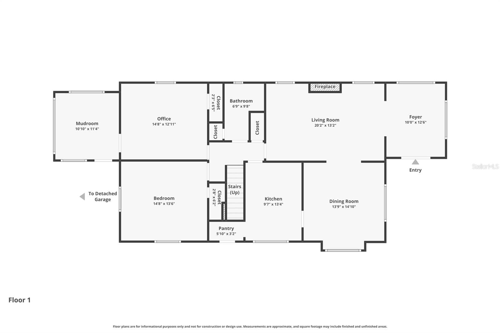 First floor - 1216 GOLDEN LN, ORLANDO