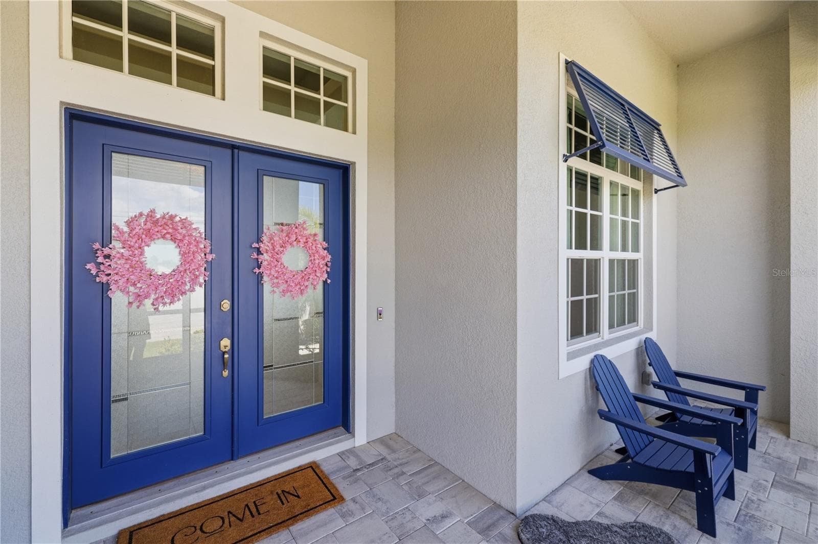 Covered and Screen Front Porch - 10628 MCALESTER CIR, PORT CHARLOTTE