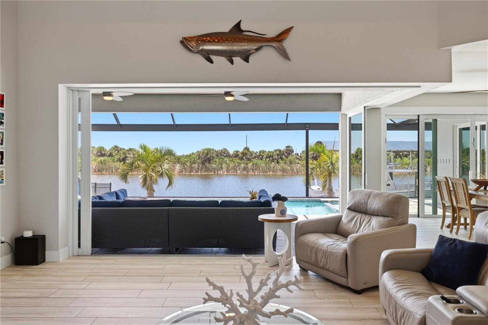 View when you walk into home - 10628 MCALESTER CIR, PORT CHARLOTTE