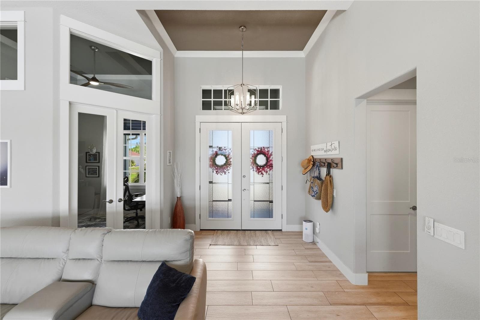 Shows doors to Office/Den or possible 4th bedroom - 10628 MCALESTER CIR, PORT CHARLOTTE
