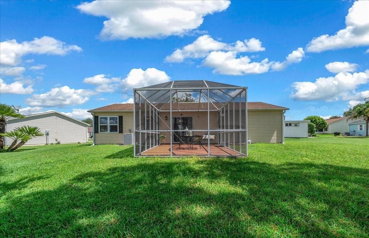 Backyard View - 1410 SANCHEZ CT, THE VILLAGES