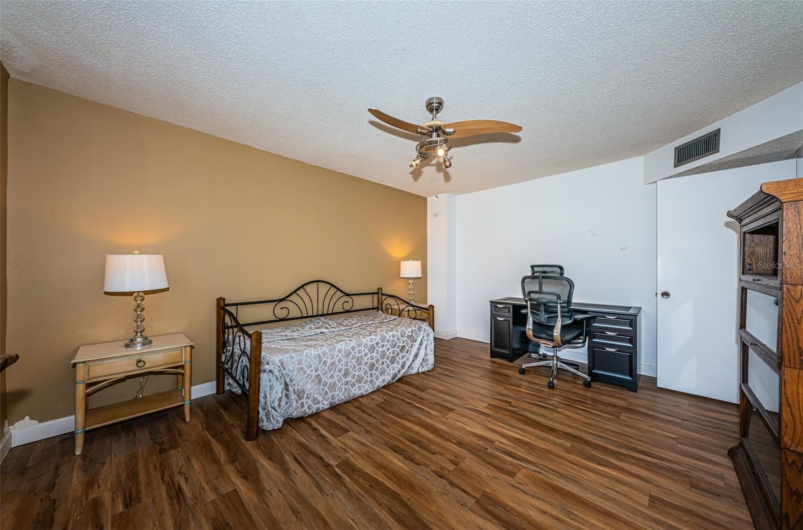 Both sizable bedrooms!  This second bedroom is 15.6 x 12 - 700 BEACH DR NE #308, ST PETERSBURG