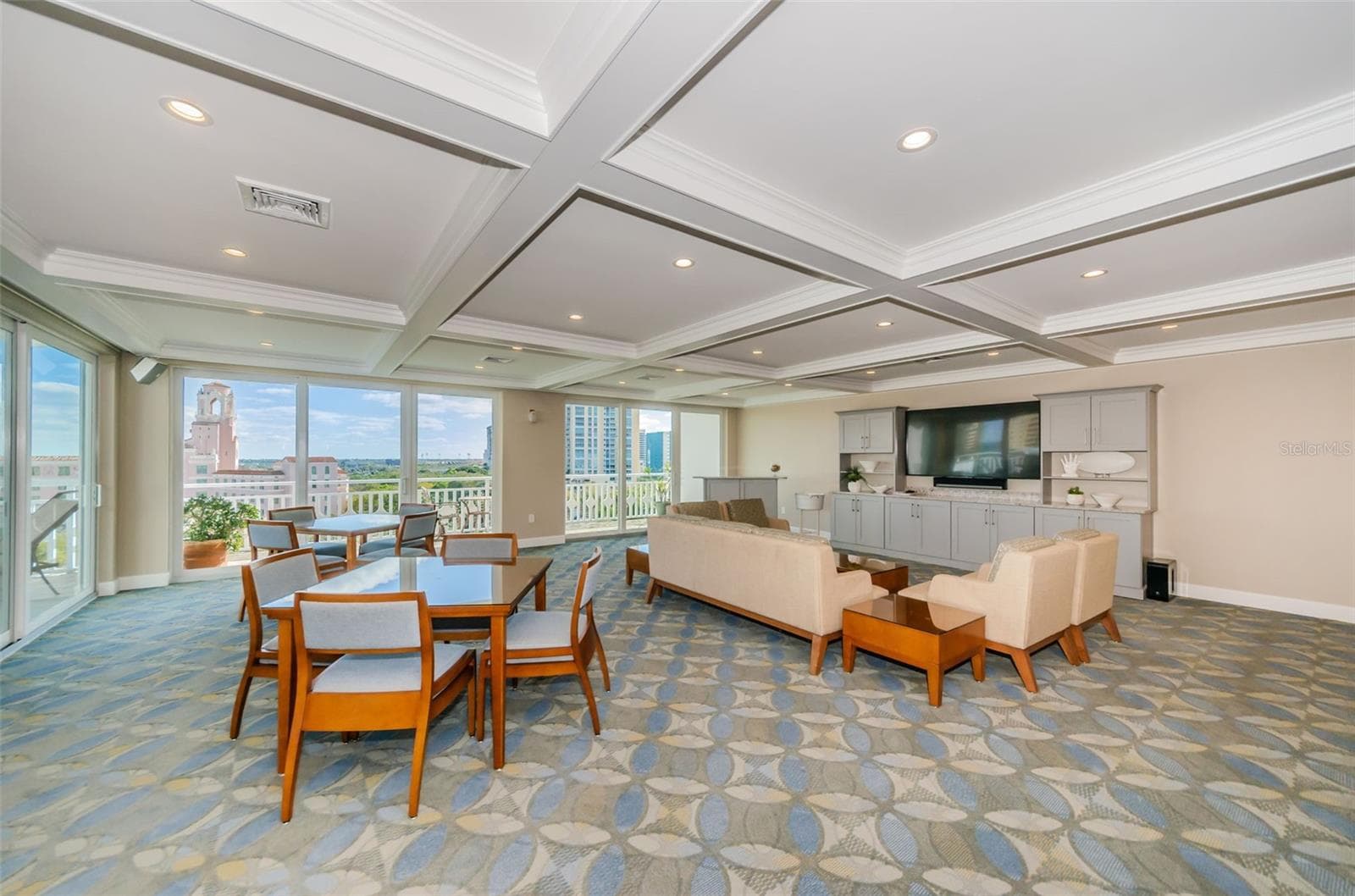 9th Floor, newly renovated Clubroom - 700 BEACH DR NE #308, ST PETERSBURG