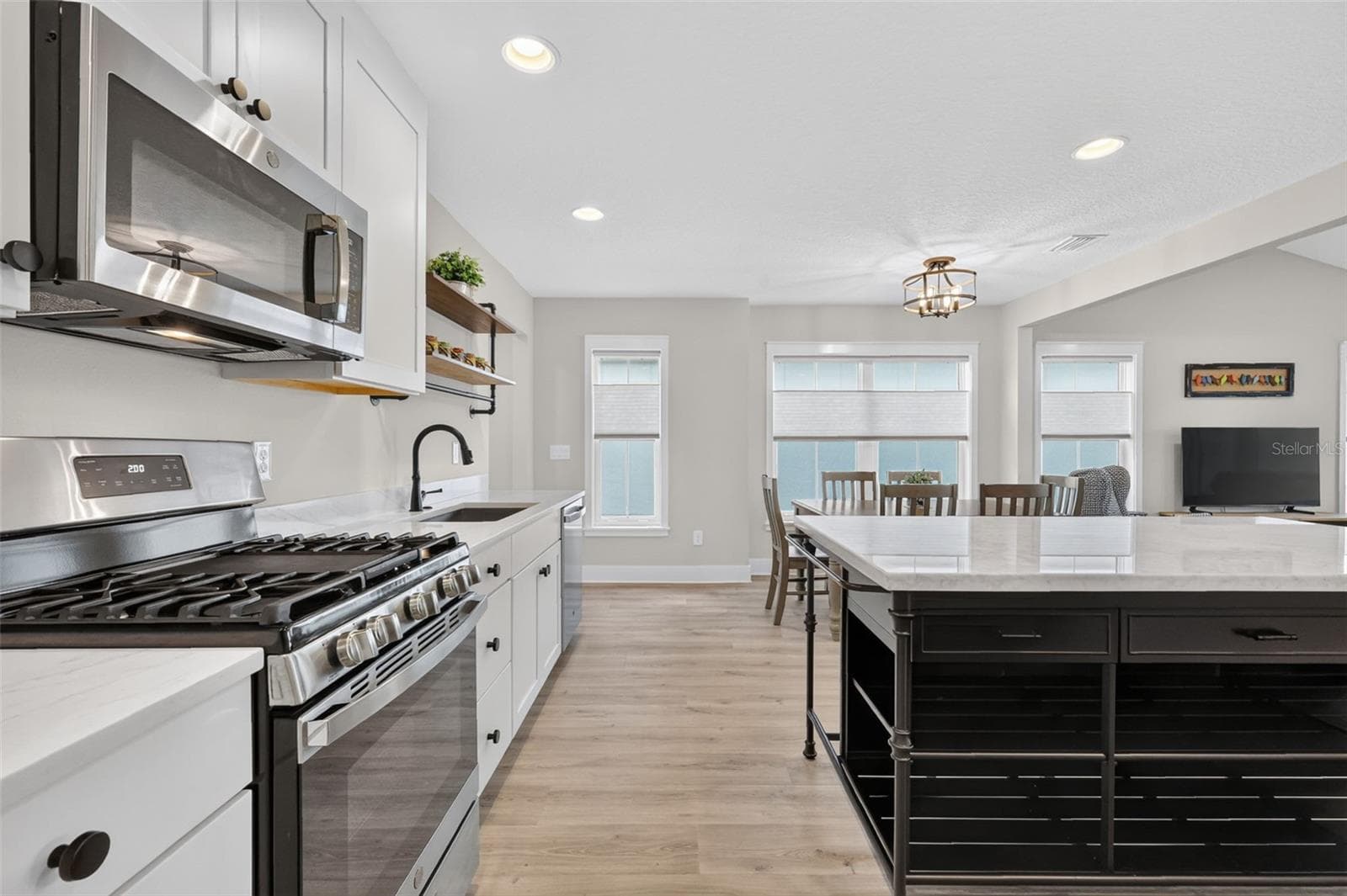 Kitchen and Dining Room - 2005 SANTINO AVE, THE VILLAGES