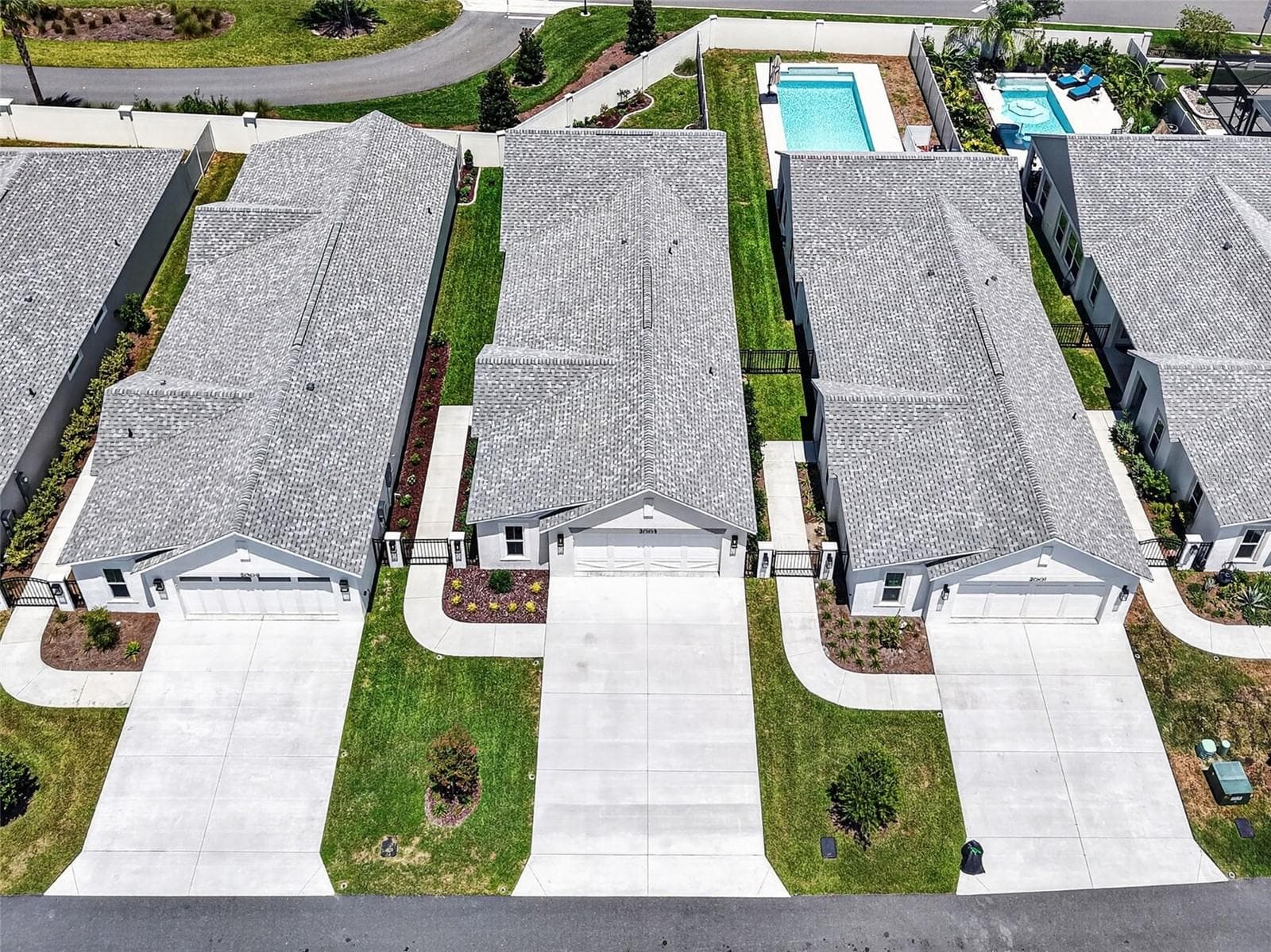 Aerial Front Elevation - 2005 SANTINO AVE, THE VILLAGES