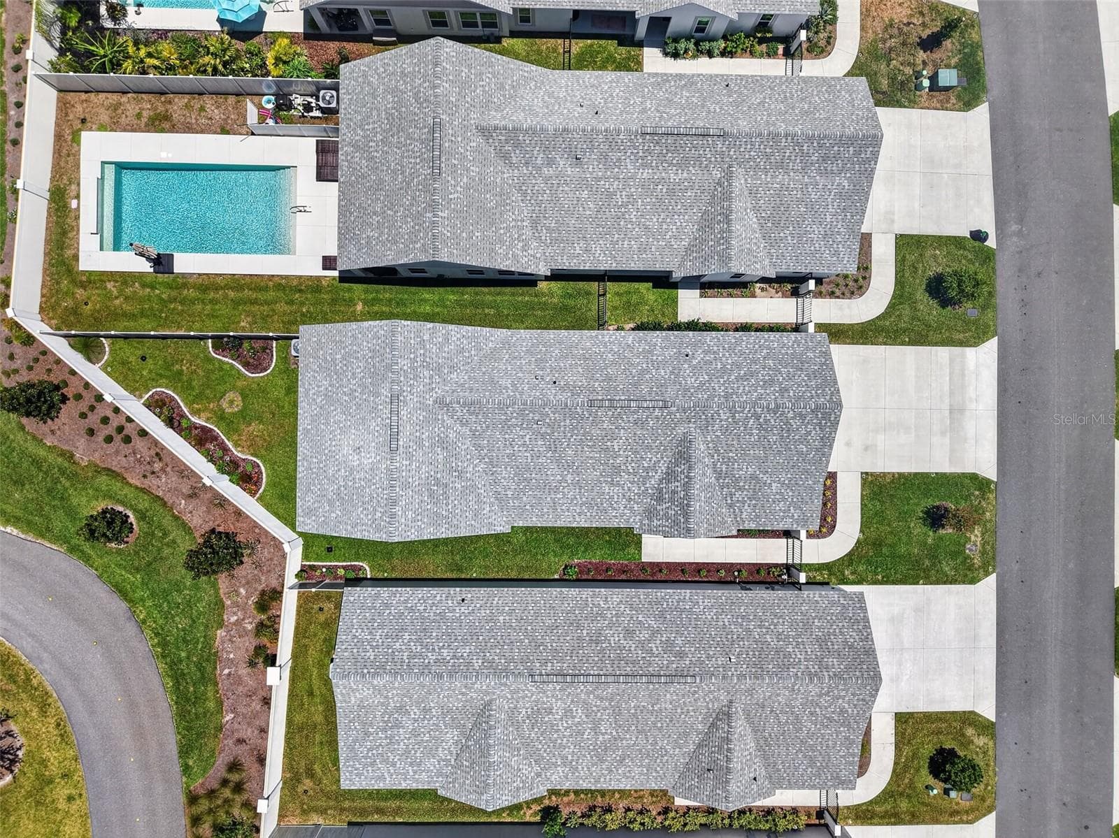 Aerial Side Elevation - 2005 SANTINO AVE, THE VILLAGES