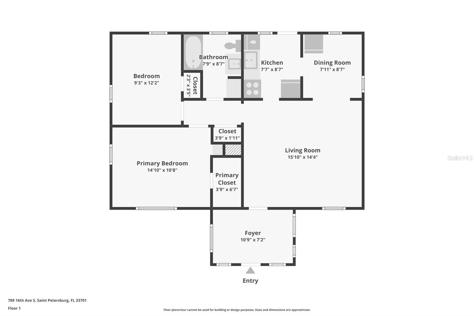 Single Family Residence at 789 16TH AVE S, ST PETERSBURG, photo 23 of 23