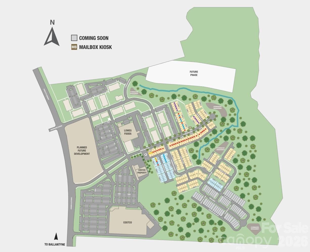 Terraces at the Exchange Sitemap - 3909 Clemson Alley, Indian Land
