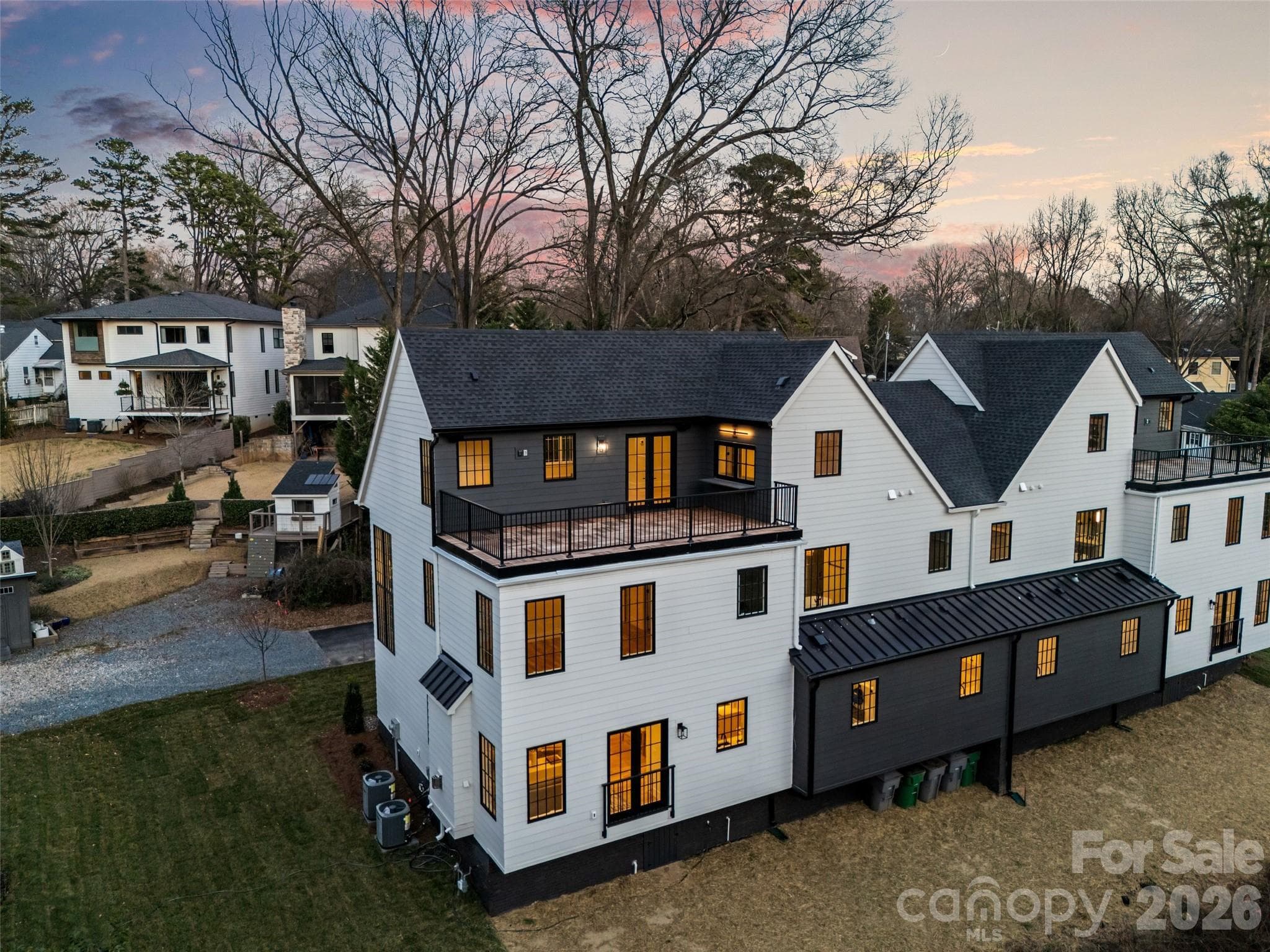 Rear Elevation - 1607 Tippah Park Court, Charlotte