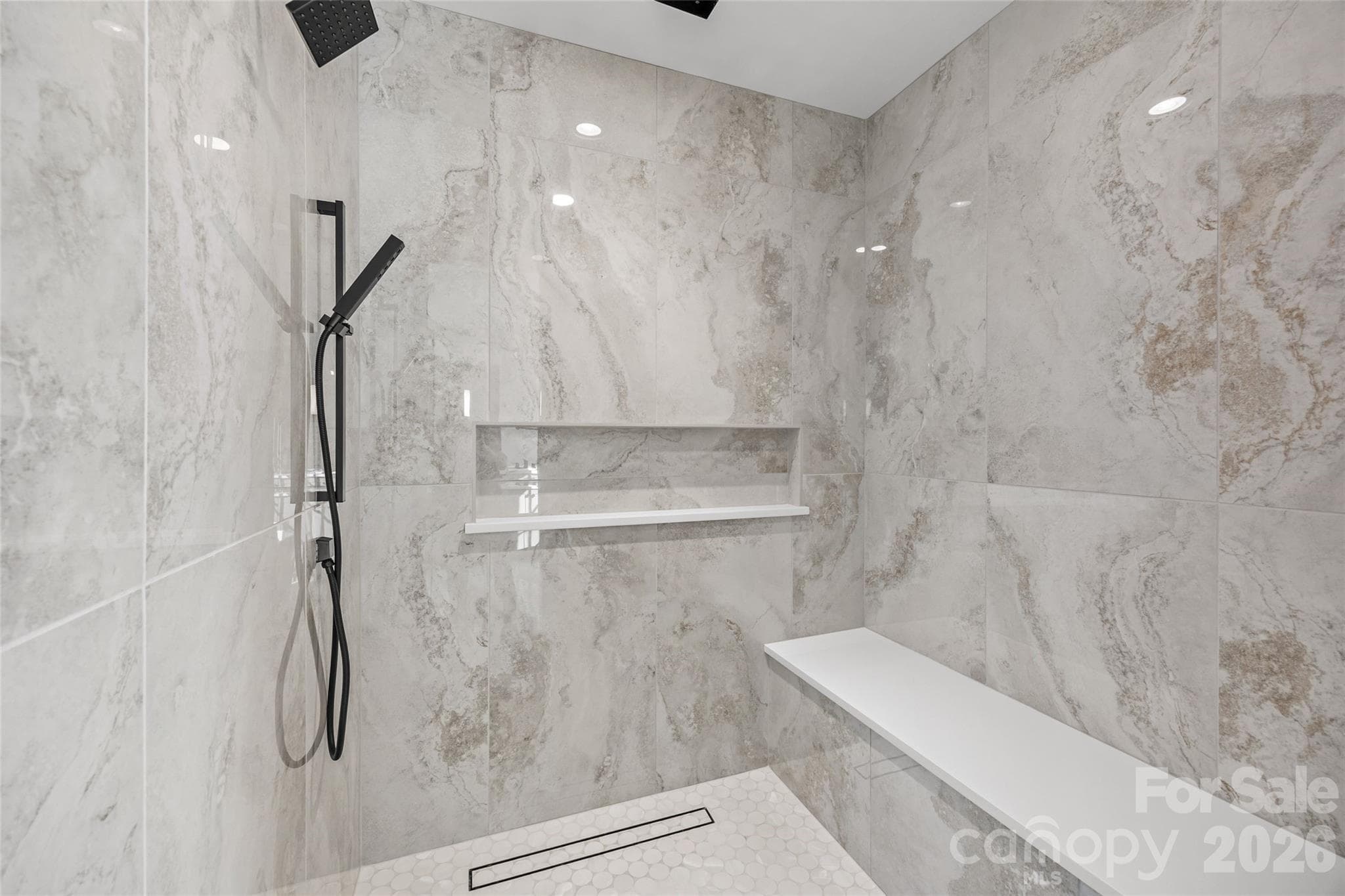 Primary Bath - 1607 Tippah Park Court, Charlotte