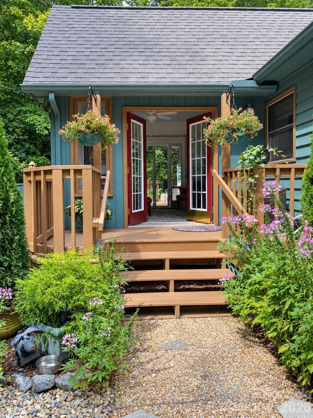Step inside the welcoming sunroom - Brevard