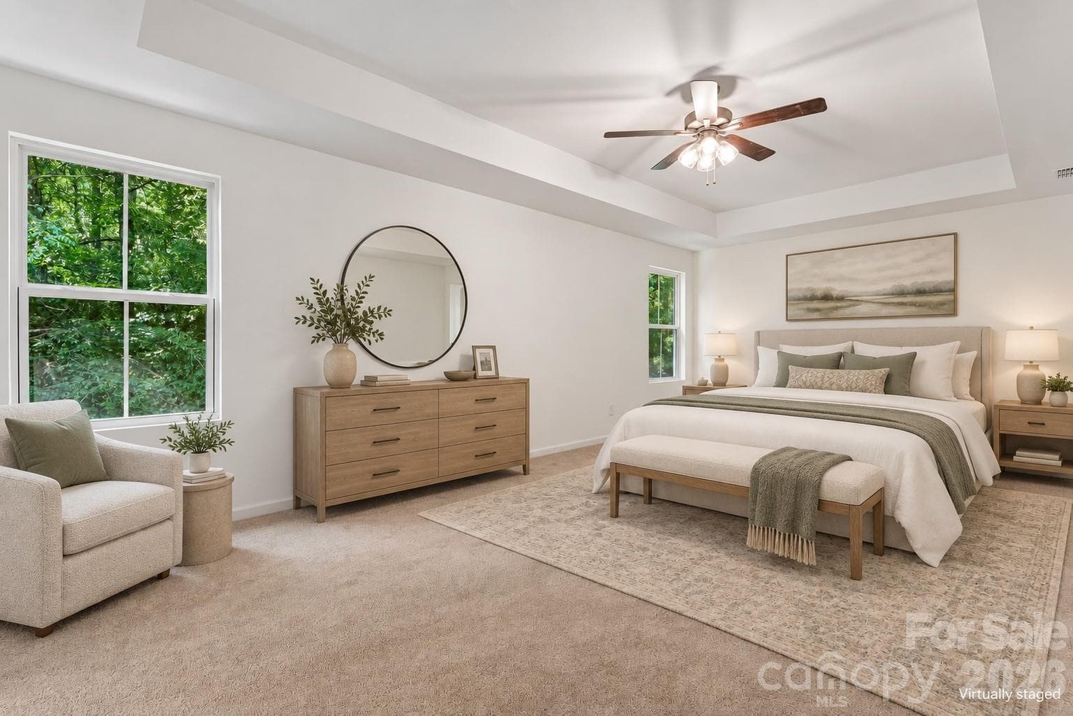 Virtually Staged - 8216 Willhill Road, Mint Hill