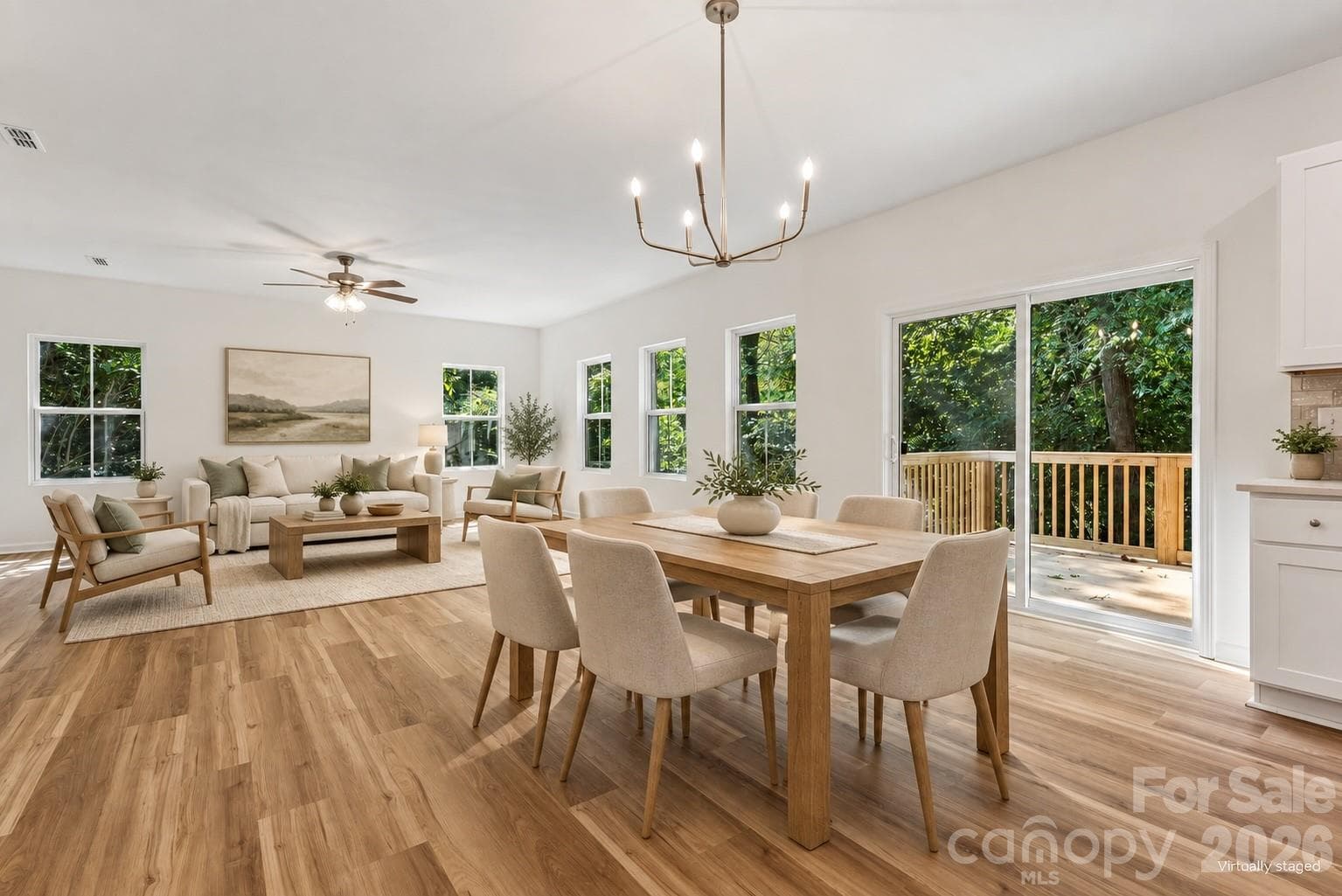 Virtually Staged - 8216 Willhill Road, Mint Hill