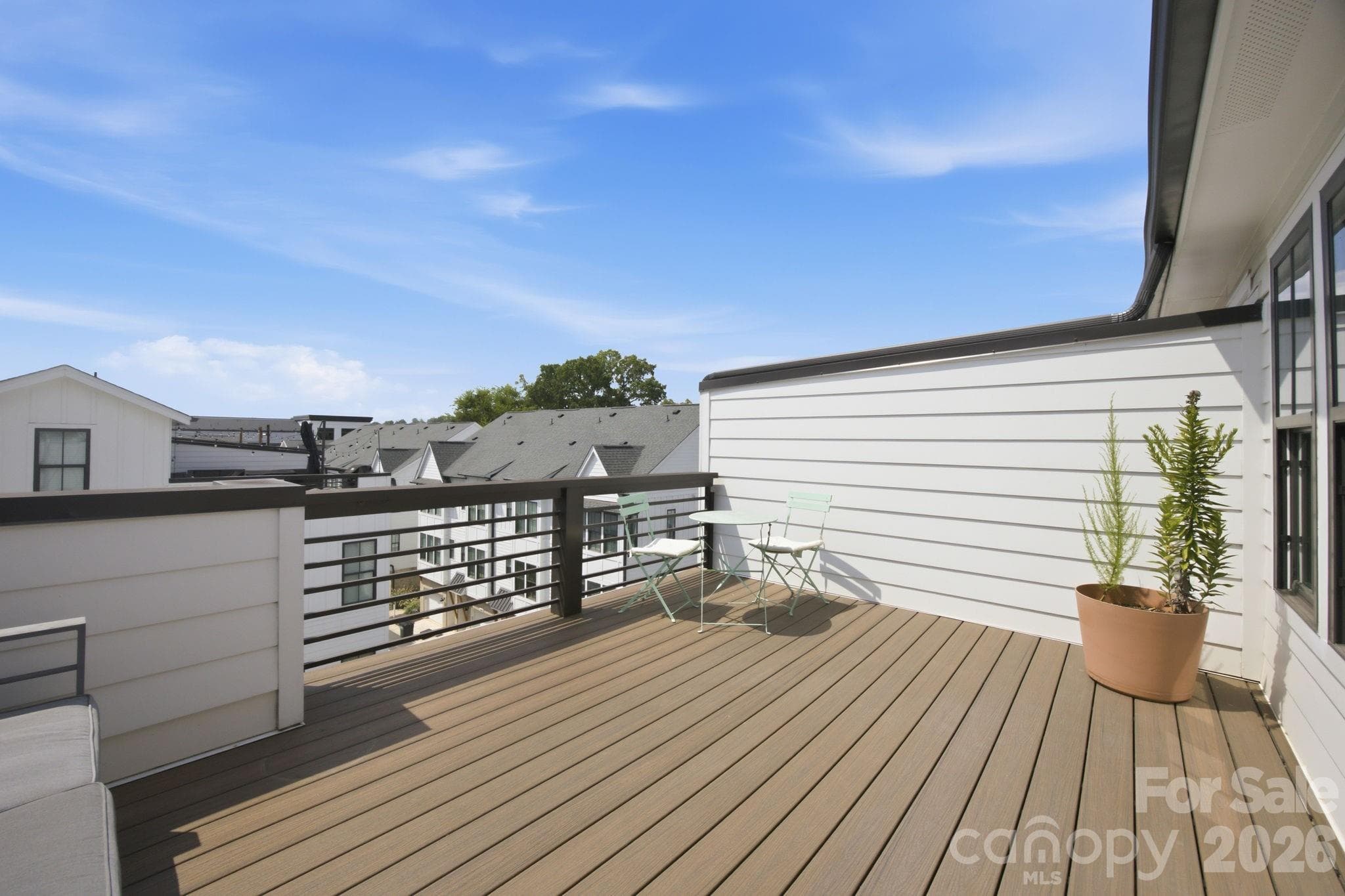 Private rooftop terrace - 2303 Rozzelles Ferry Road, Charlotte