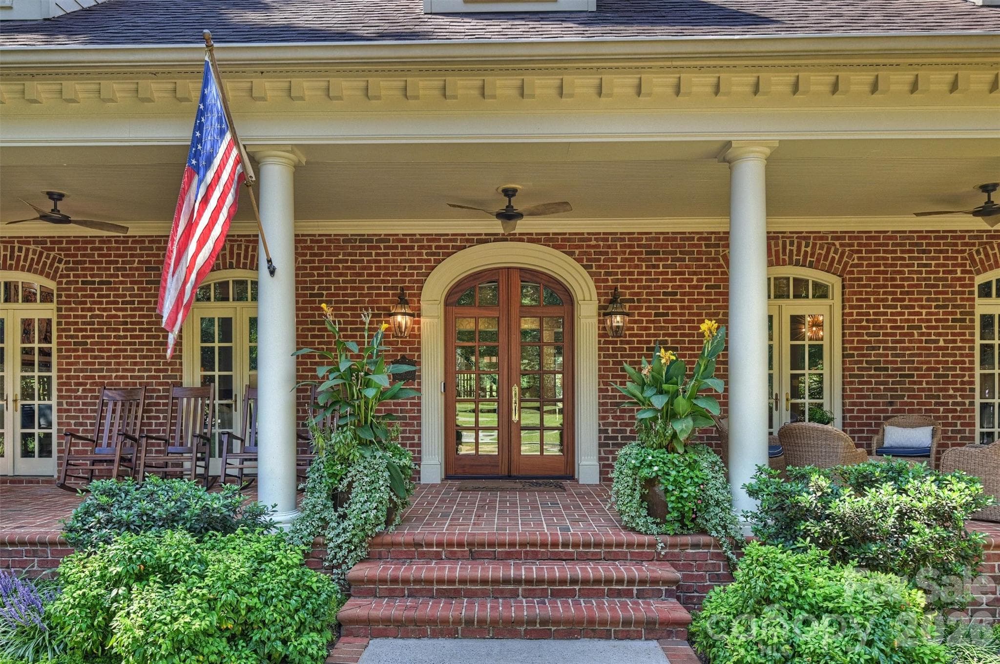 An all-brick custom built home nestled in a quiet cul-de-sac. - 2115 Foxcroft Woods Lane, Charlotte