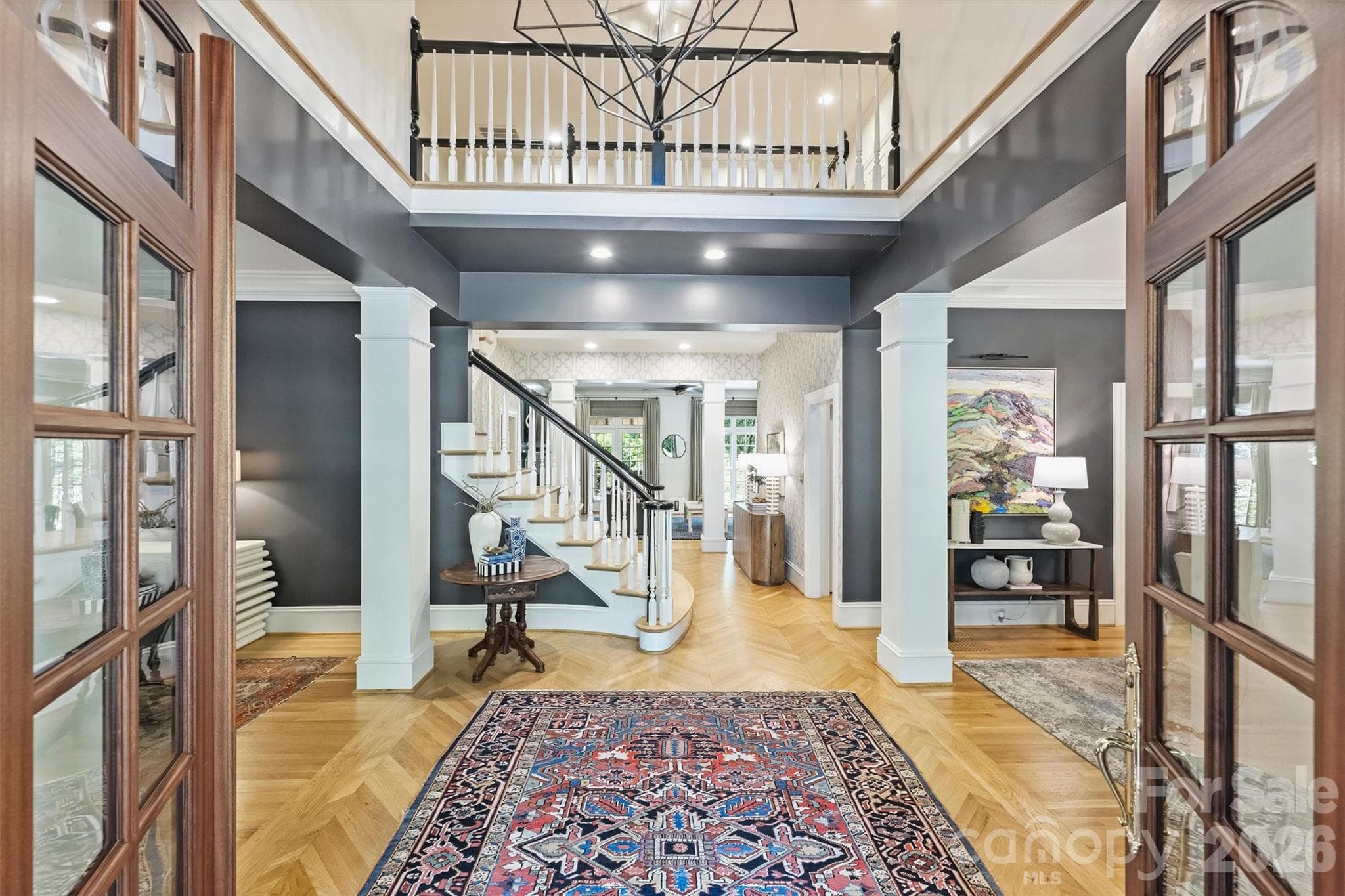 Abundant light, soaring ceilings and generous spaces. Come take a peak! - 2115 Foxcroft Woods Lane, Charlotte