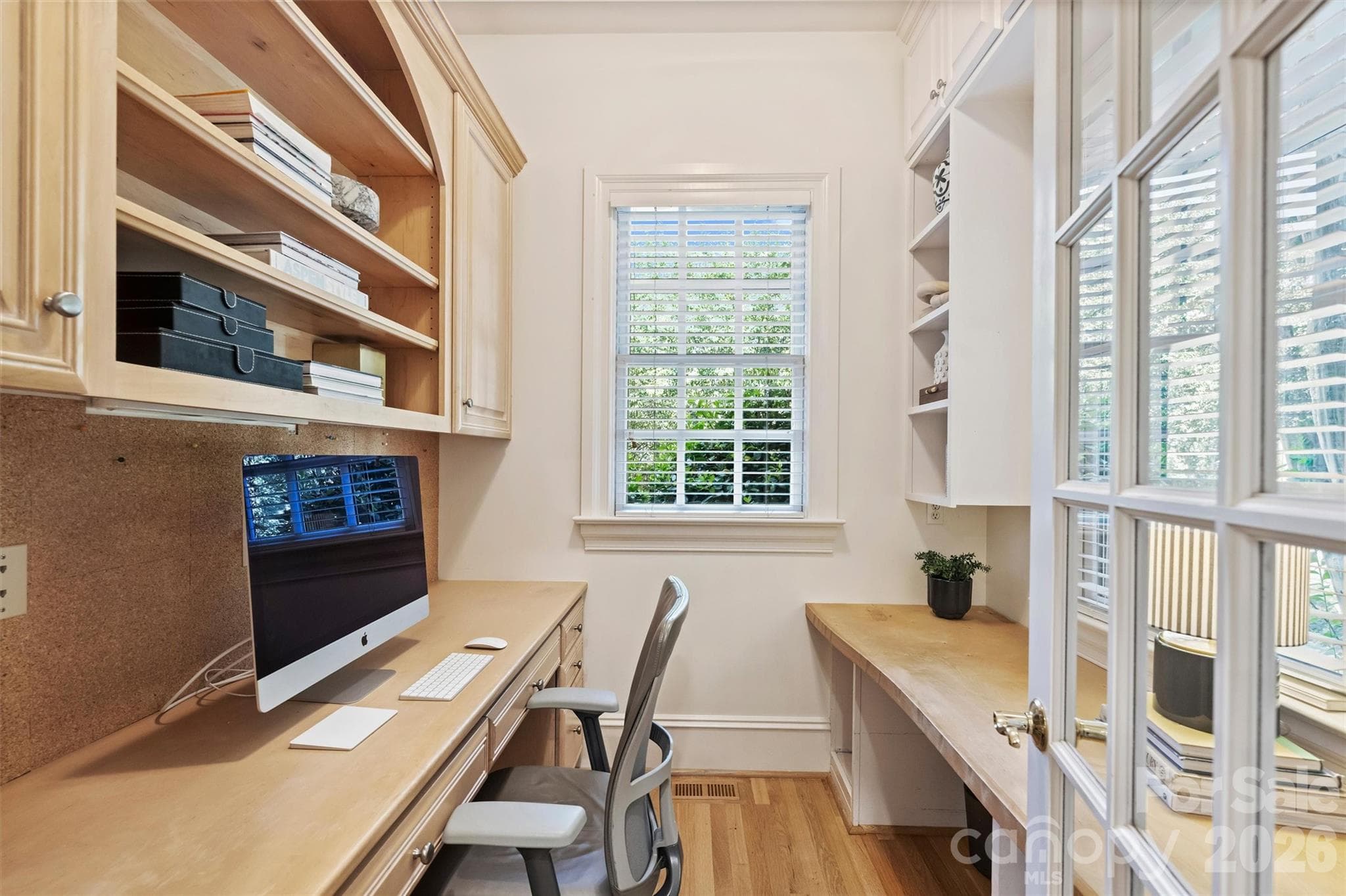 Office nook, conveniently located off of the kitchen. - 2115 Foxcroft Woods Lane, Charlotte