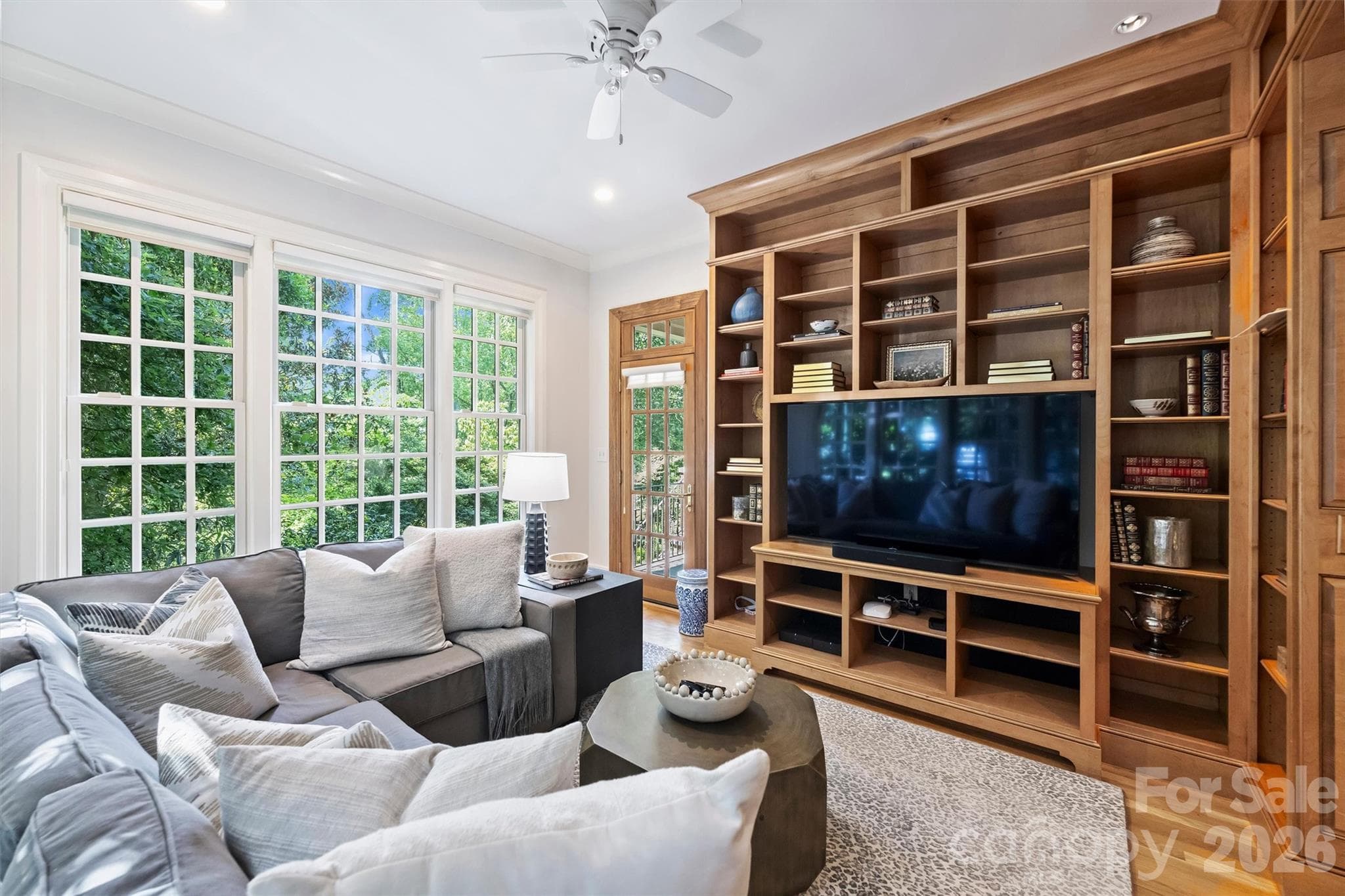 Primary Suite has it's very own, private den. - 2115 Foxcroft Woods Lane, Charlotte
