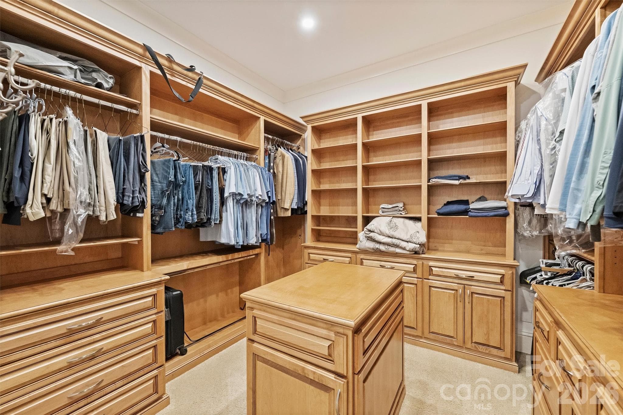 Primary Closet - 2115 Foxcroft Woods Lane, Charlotte