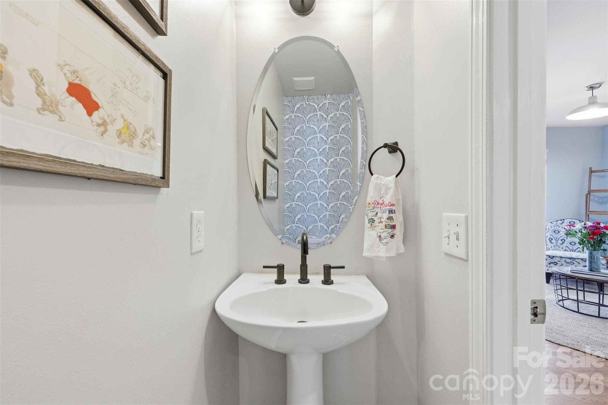 Half bath on main - 1210 Bridge Knot Court, Rock Hill