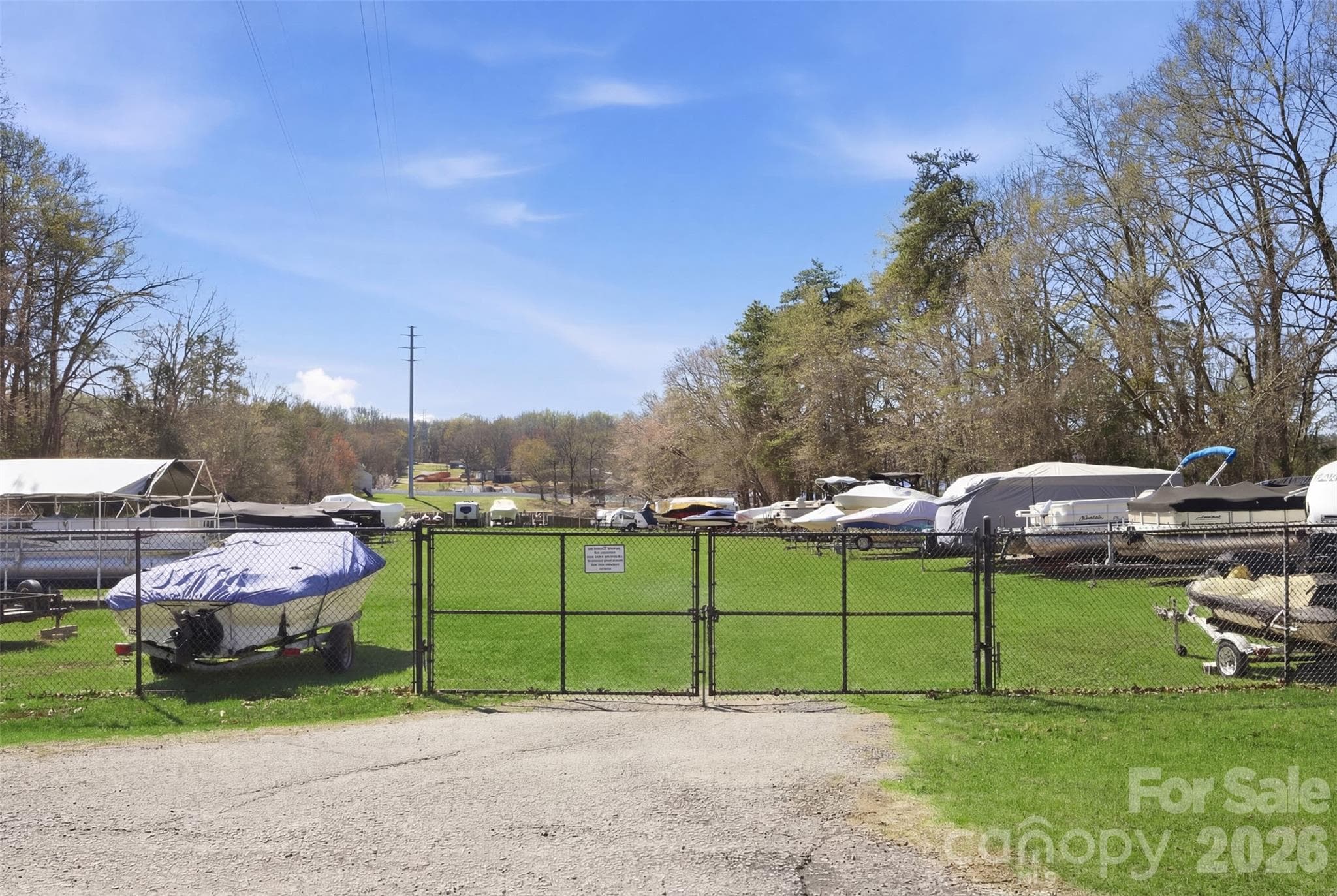 Community boat storage - 1210 Bridge Knot Court, Rock Hill