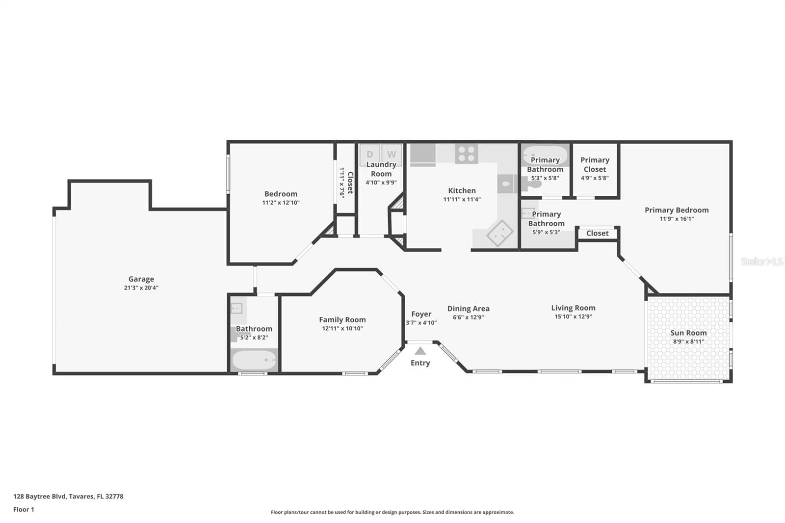 Villa at 128 BAYTREE BLVD, TAVARES, photo 4 of 48