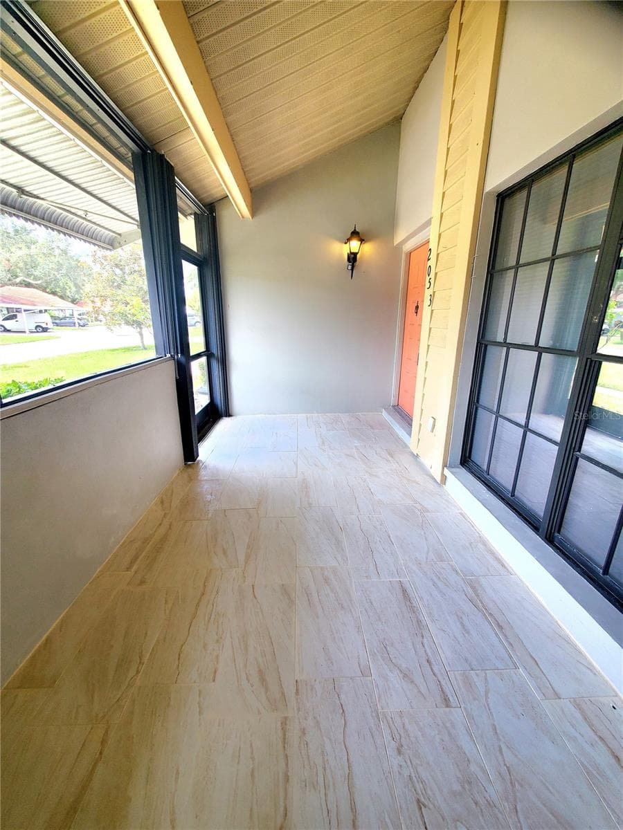 NEWLY TILED PATIO - 2053 VILLA TER, CLEARWATER