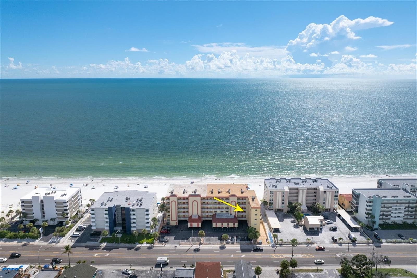 Aerial view - 14710 GULF BLVD #206, MADEIRA BEACH