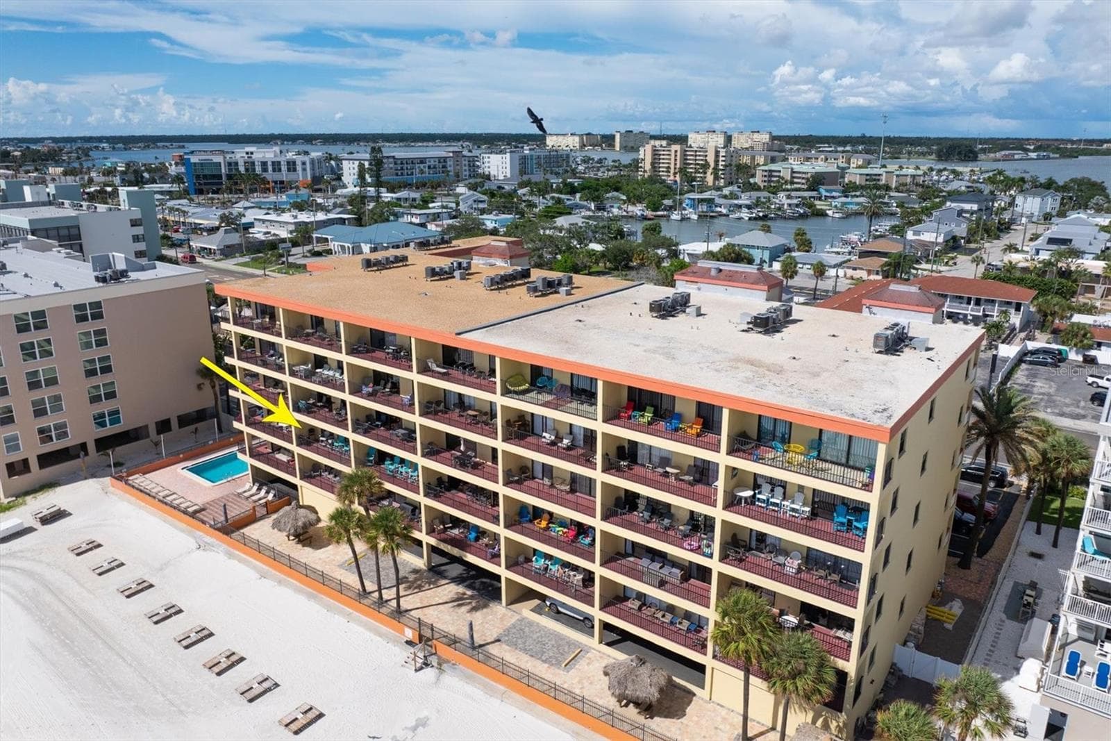 Aerial - 14710 GULF BLVD #206, MADEIRA BEACH